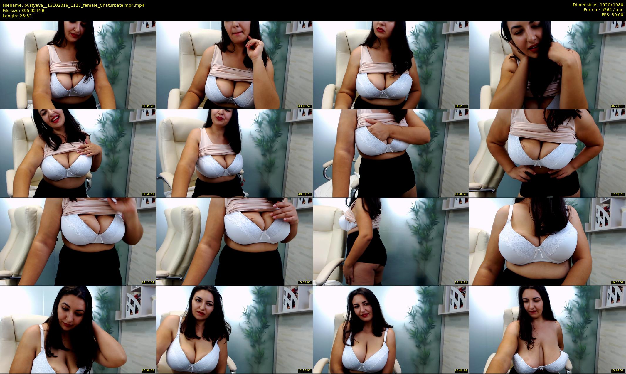 bustyeva_ — 27 minute Chaturbate female cam show recording, 1080p, Oct 13, 2019