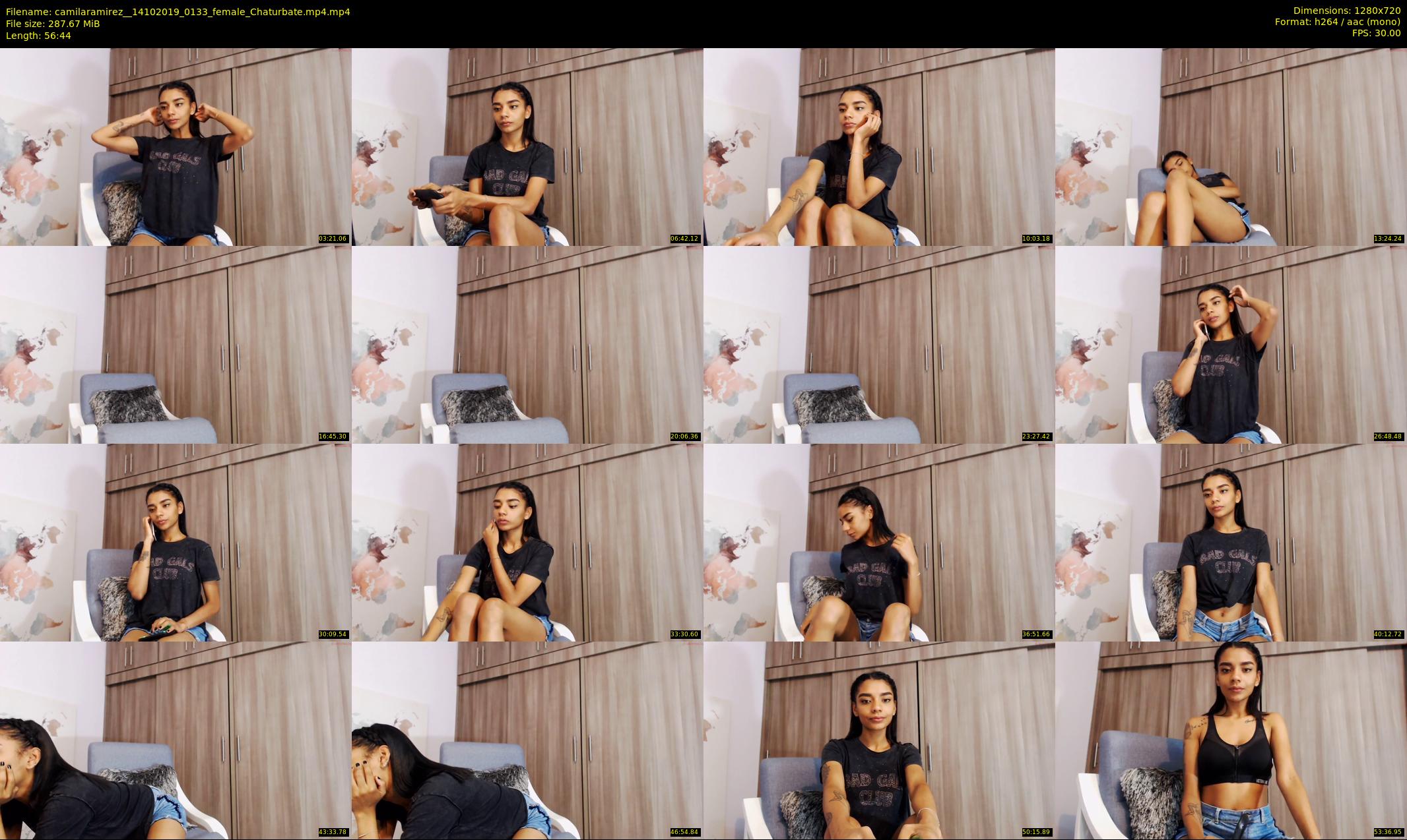 camilaramirez_ — 57 minute Chaturbate female cam show recording, 720p, Oct 14, 2019