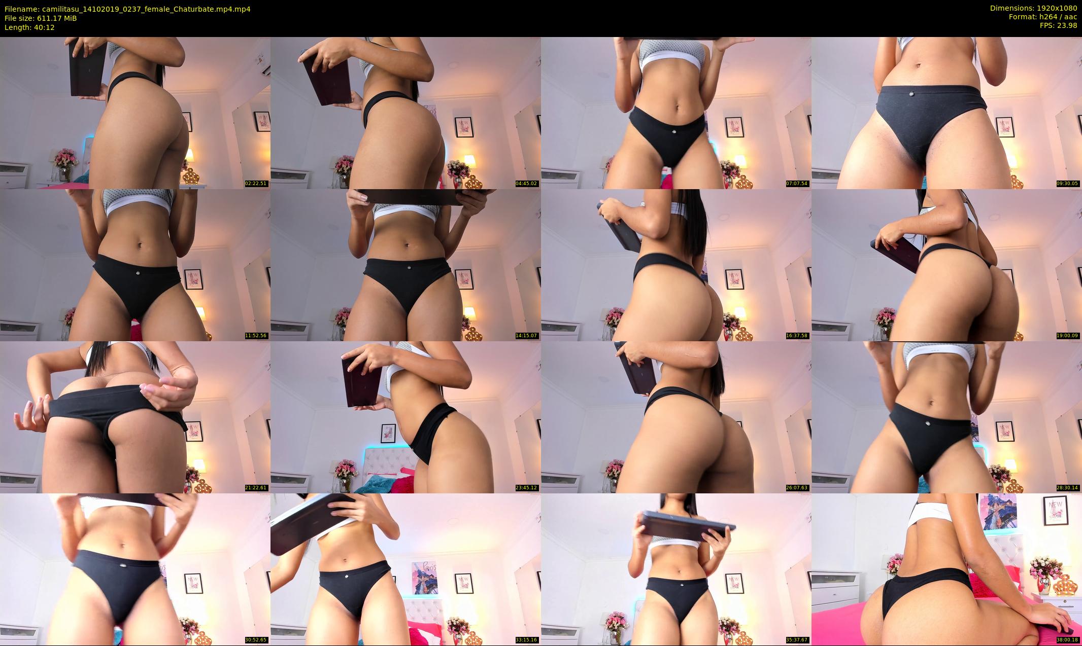 camilitasu — 41 minute Chaturbate female cam show recording, 1080p, Oct 14, 2019