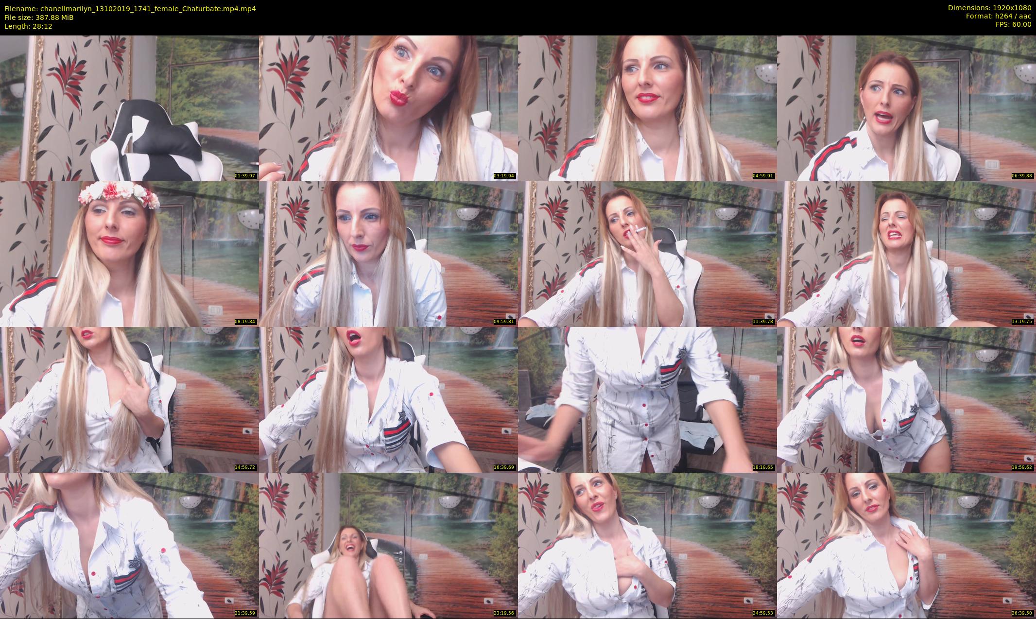 chanellmarilyn — 29 minute Chaturbate female cam show recording, 1080p, Oct 13, 2019