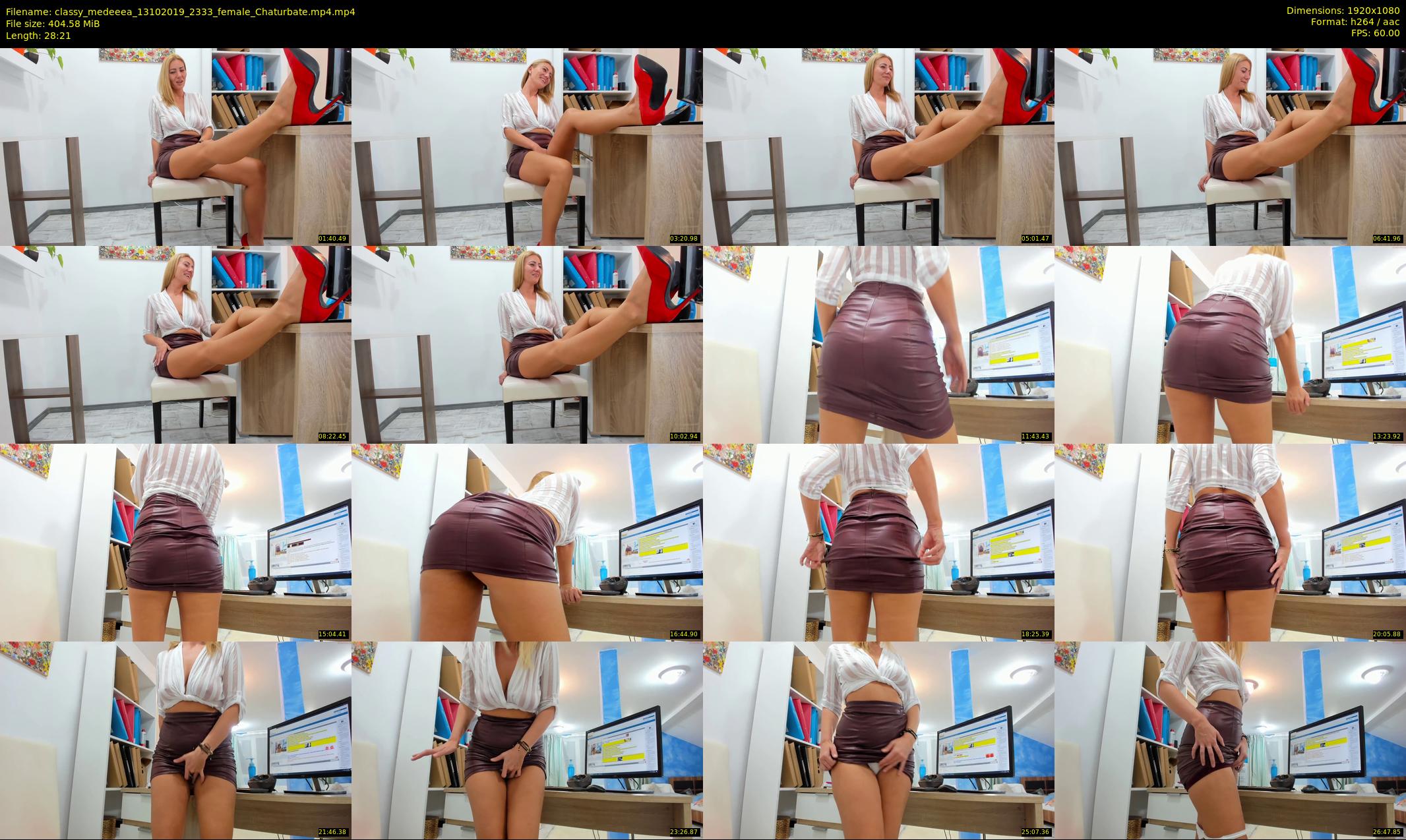 classy_medeeea — 29 minute Chaturbate female cam show recording, 1080p, Oct 13, 2019
