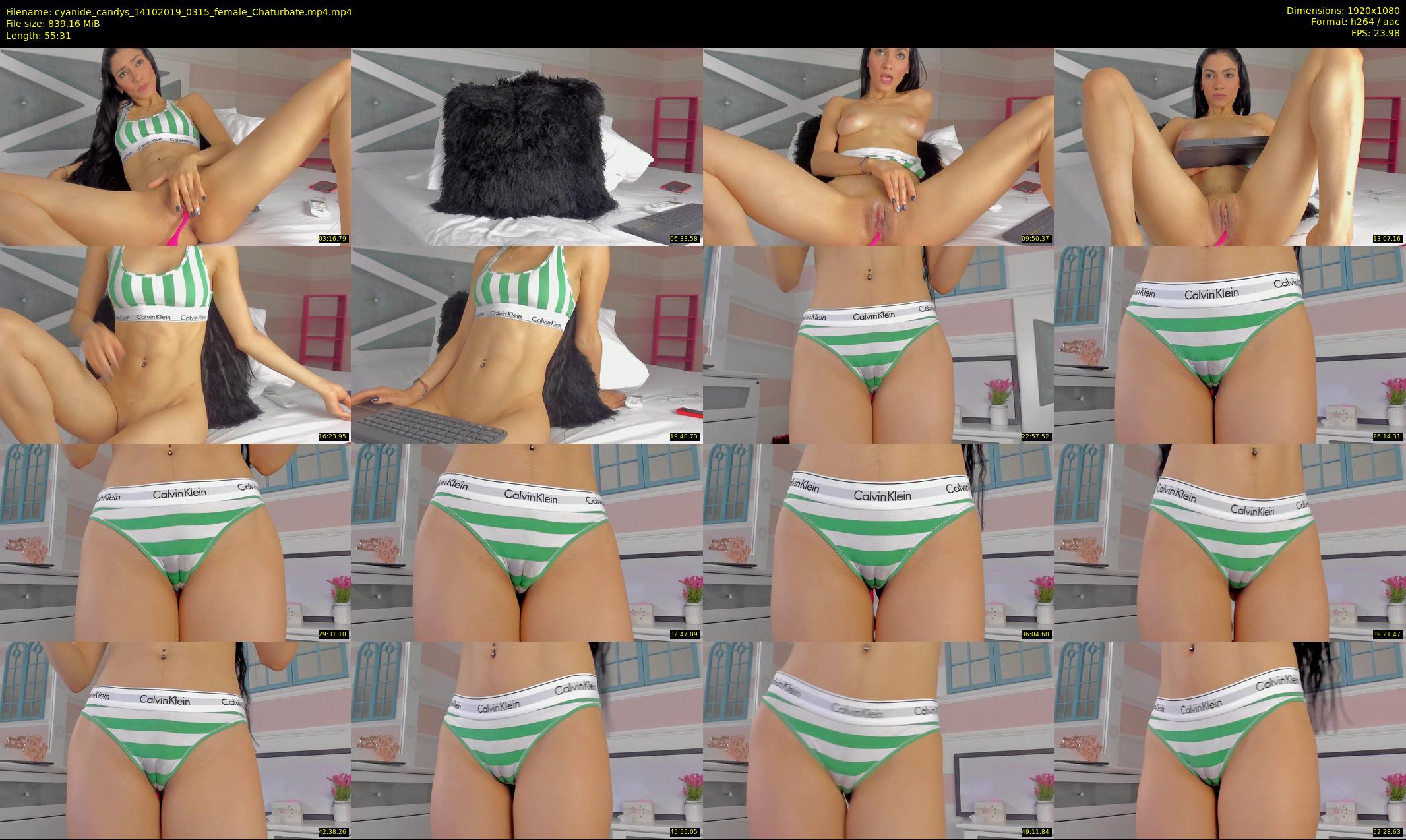 cyanide_candys — 56 minute Chaturbate female cam show recording, 1080p, Oct 14, 2019