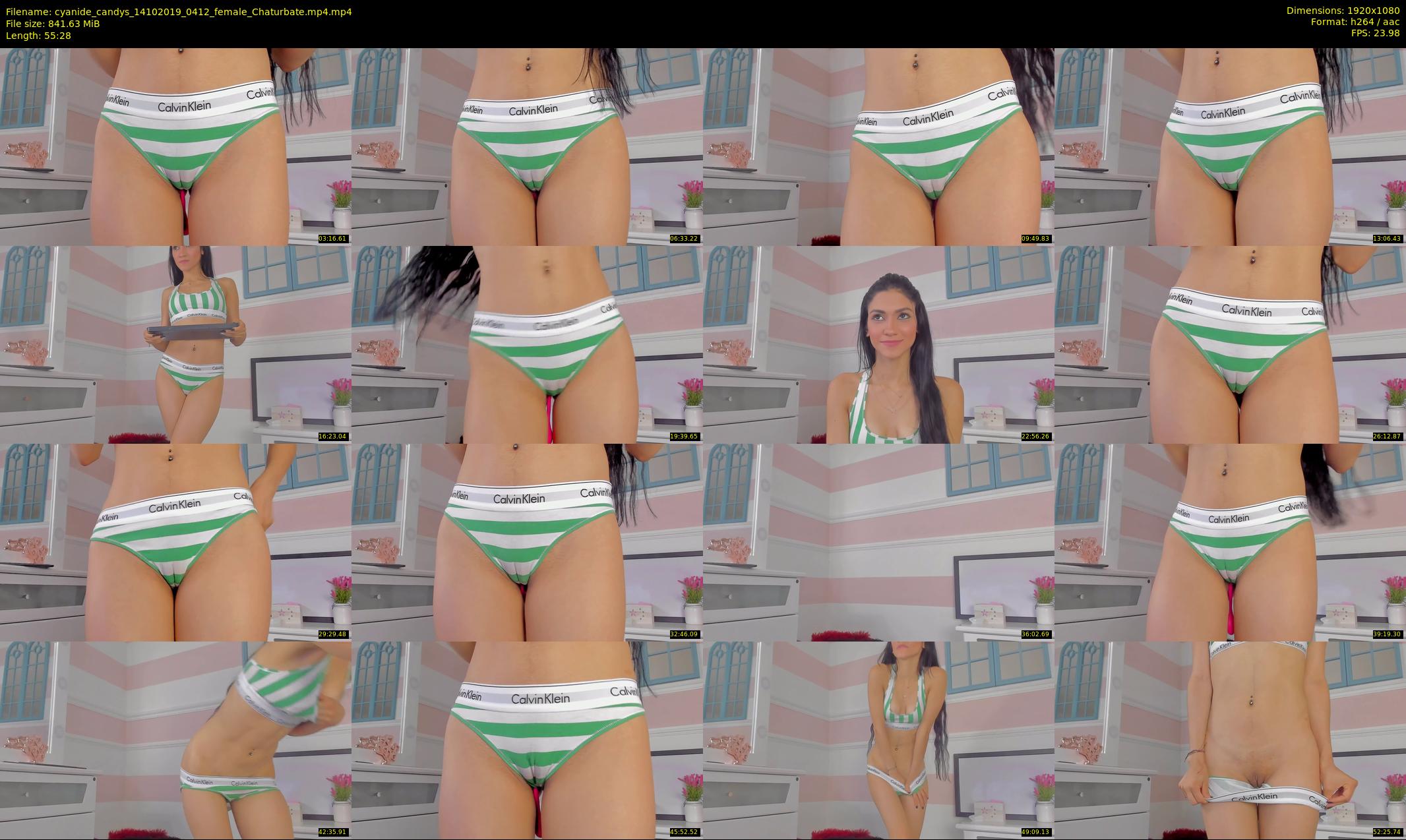 cyanide_candys — 56 minute Chaturbate female cam show recording, 1080p, Oct 14, 2019