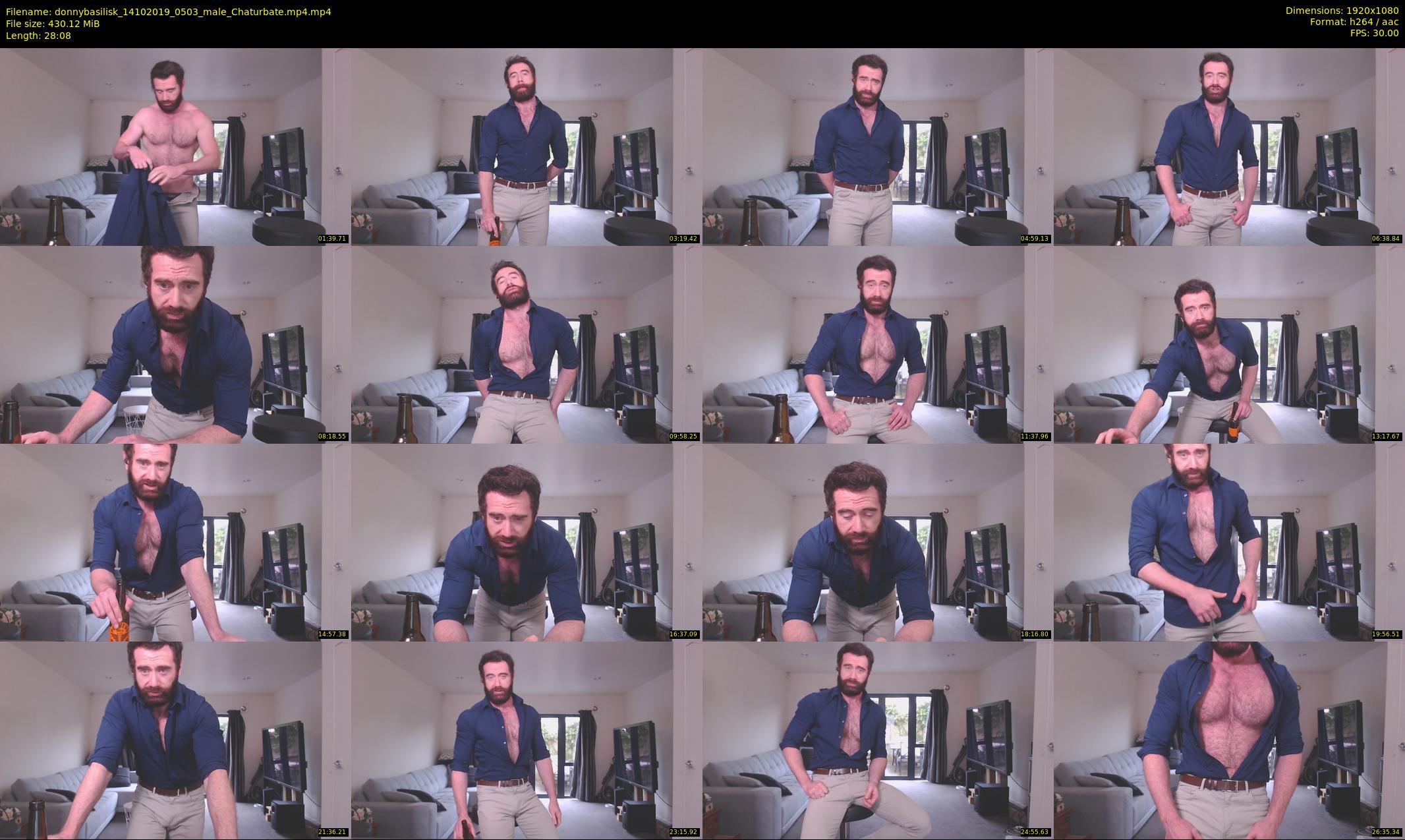 donnybasilisk — 29 minute Chaturbate male cam show recording, 1080p, Oct 14, 2019