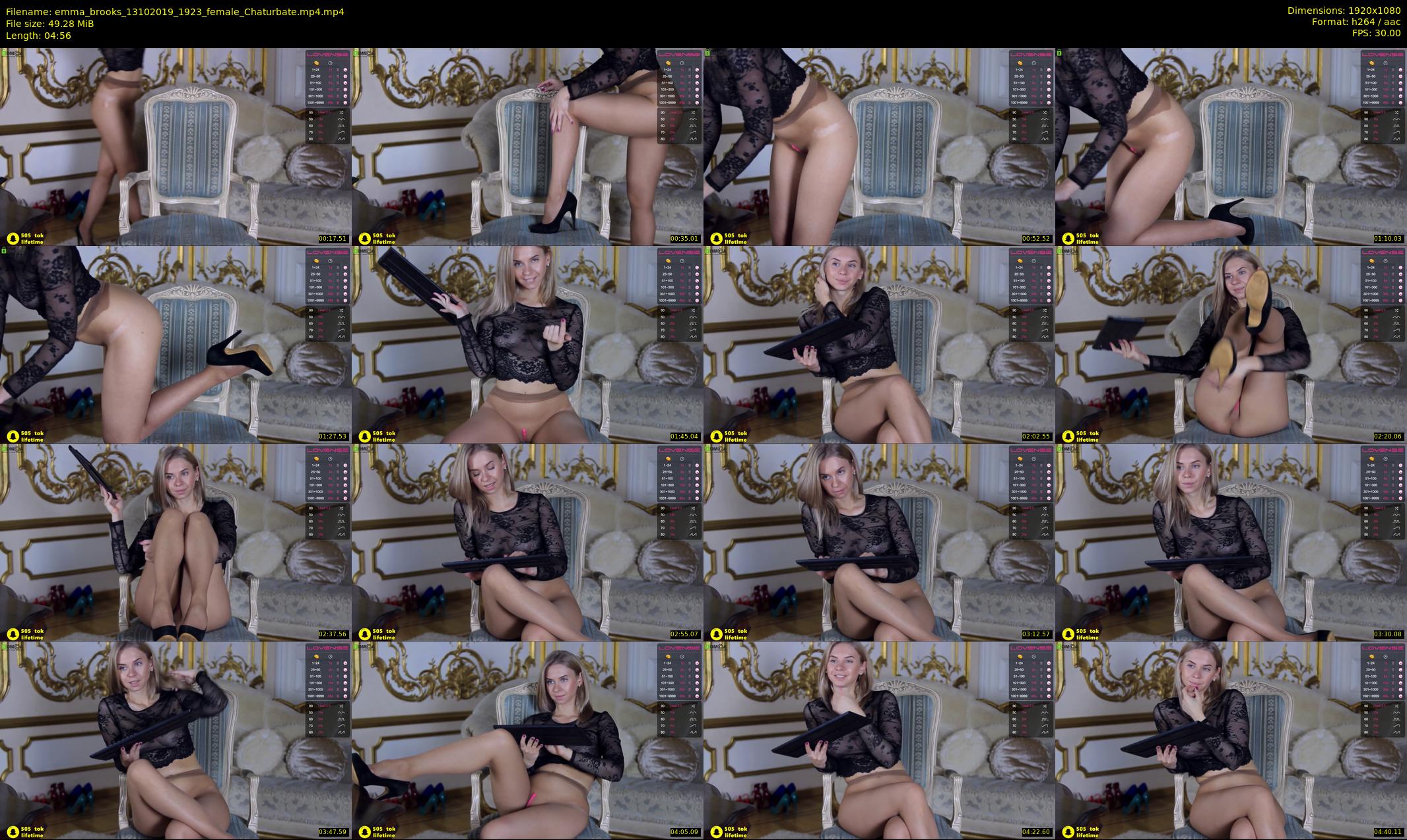 emma_brooks — 5 minute Chaturbate female cam show recording, 1080p, Oct 13, 2019