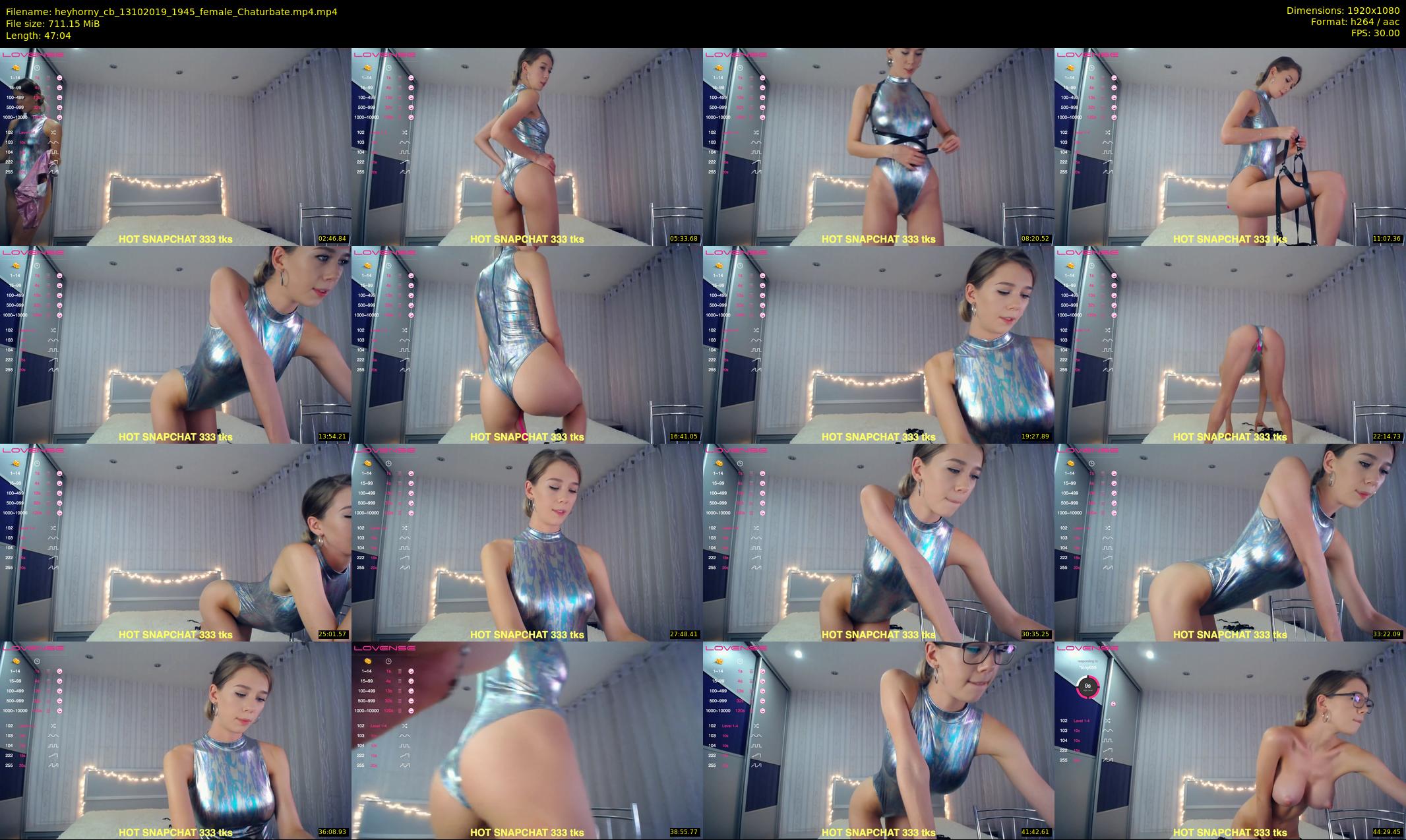 heyhorny_cb — 48 minute Chaturbate couple cam show recording, 1080p, Oct 13, 2019