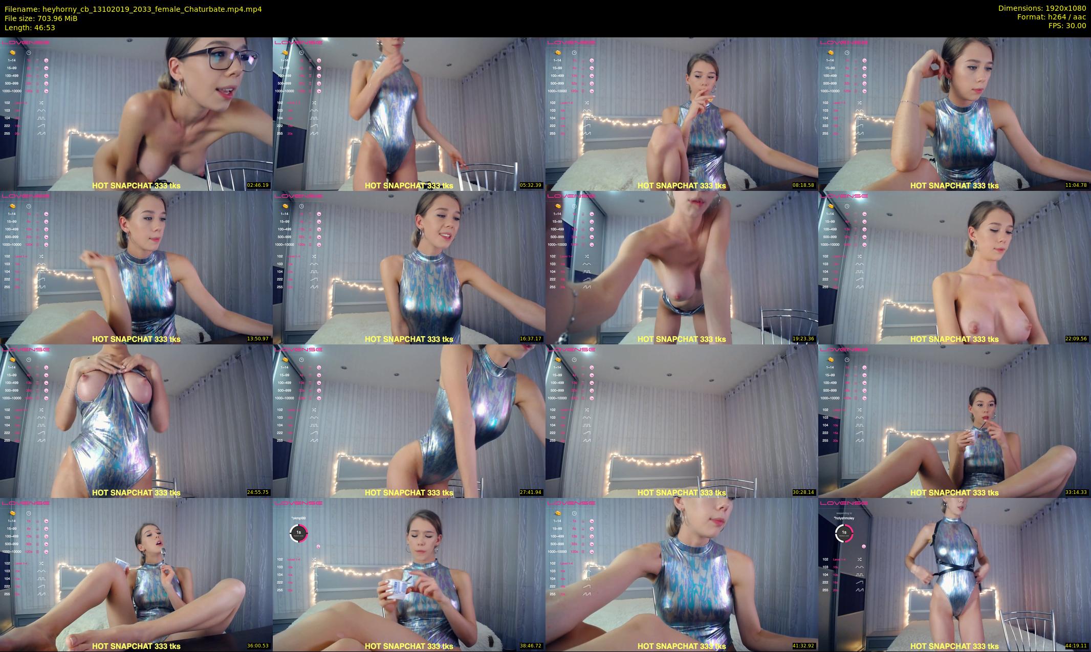 heyhorny_cb — 47 minute Chaturbate couple cam show recording, 1080p, Oct 13, 2019