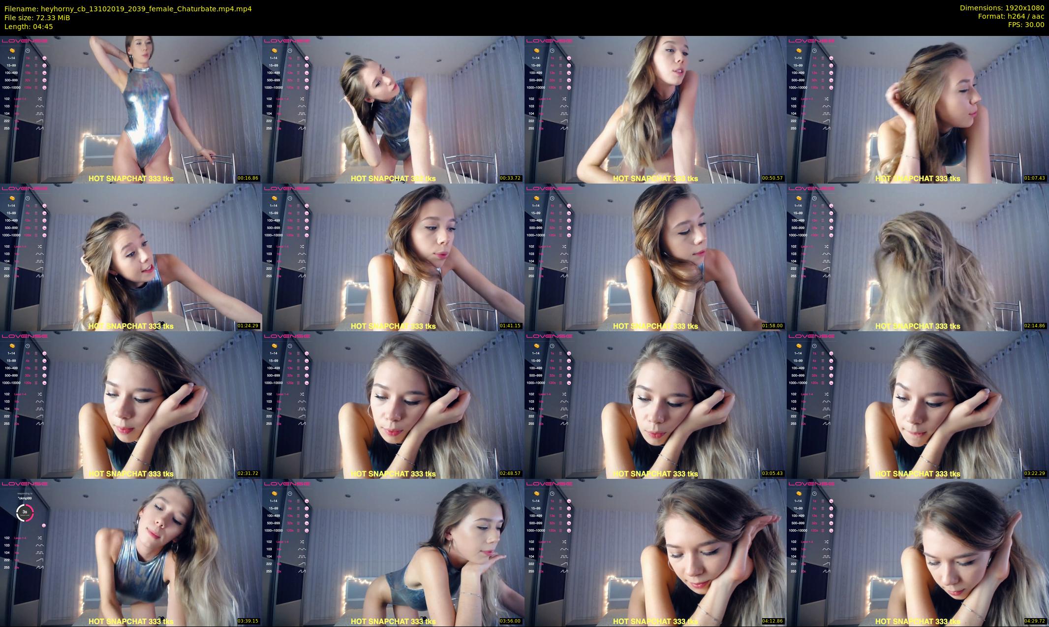 heyhorny_cb — 5 minute Chaturbate couple cam show recording, 1080p, Oct 13, 2019