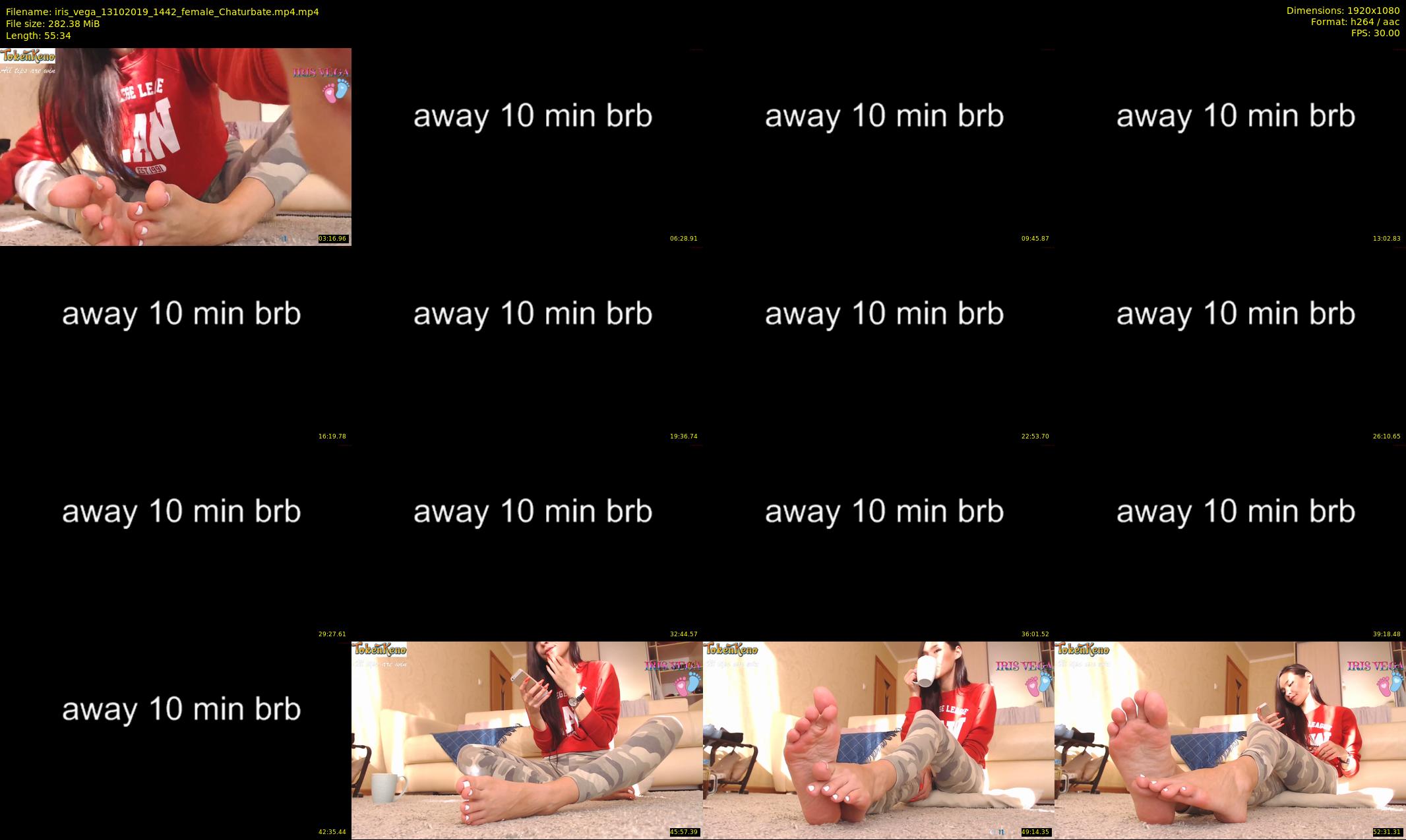 iris_vega — 56 minute Chaturbate female cam show recording, 1080p, Oct 13, 2019