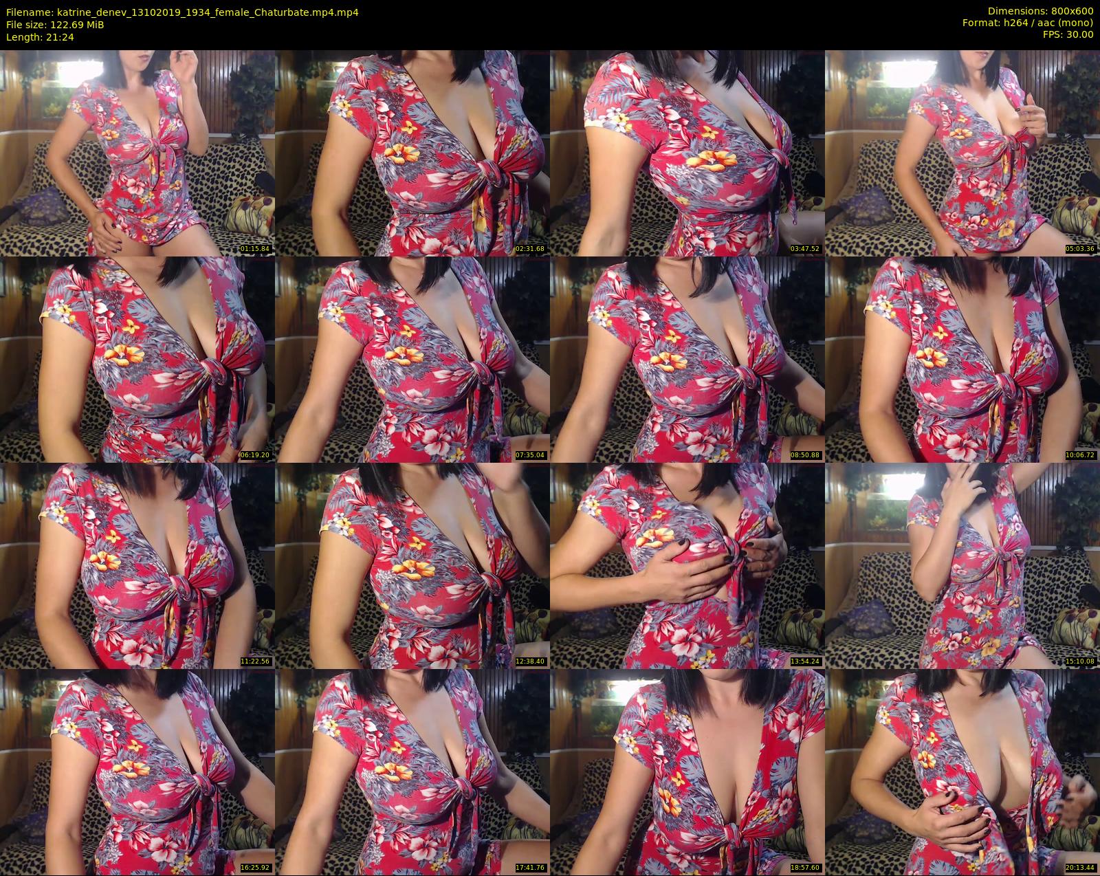 katrine_denev — 22 minute Chaturbate female cam show recording, 480p, Oct 13, 2019