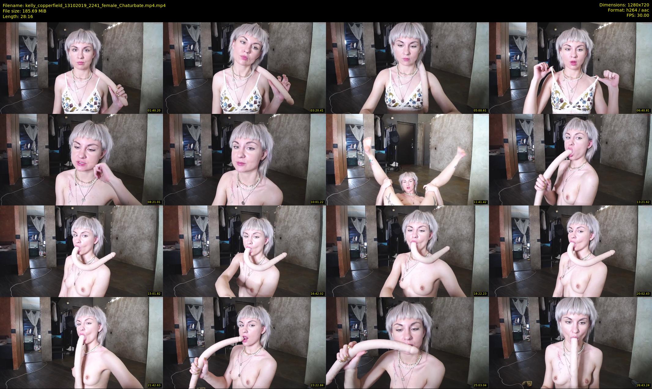 kelly_copperfield — 29 minute Chaturbate female cam show recording, 720p, Oct 13, 2019
