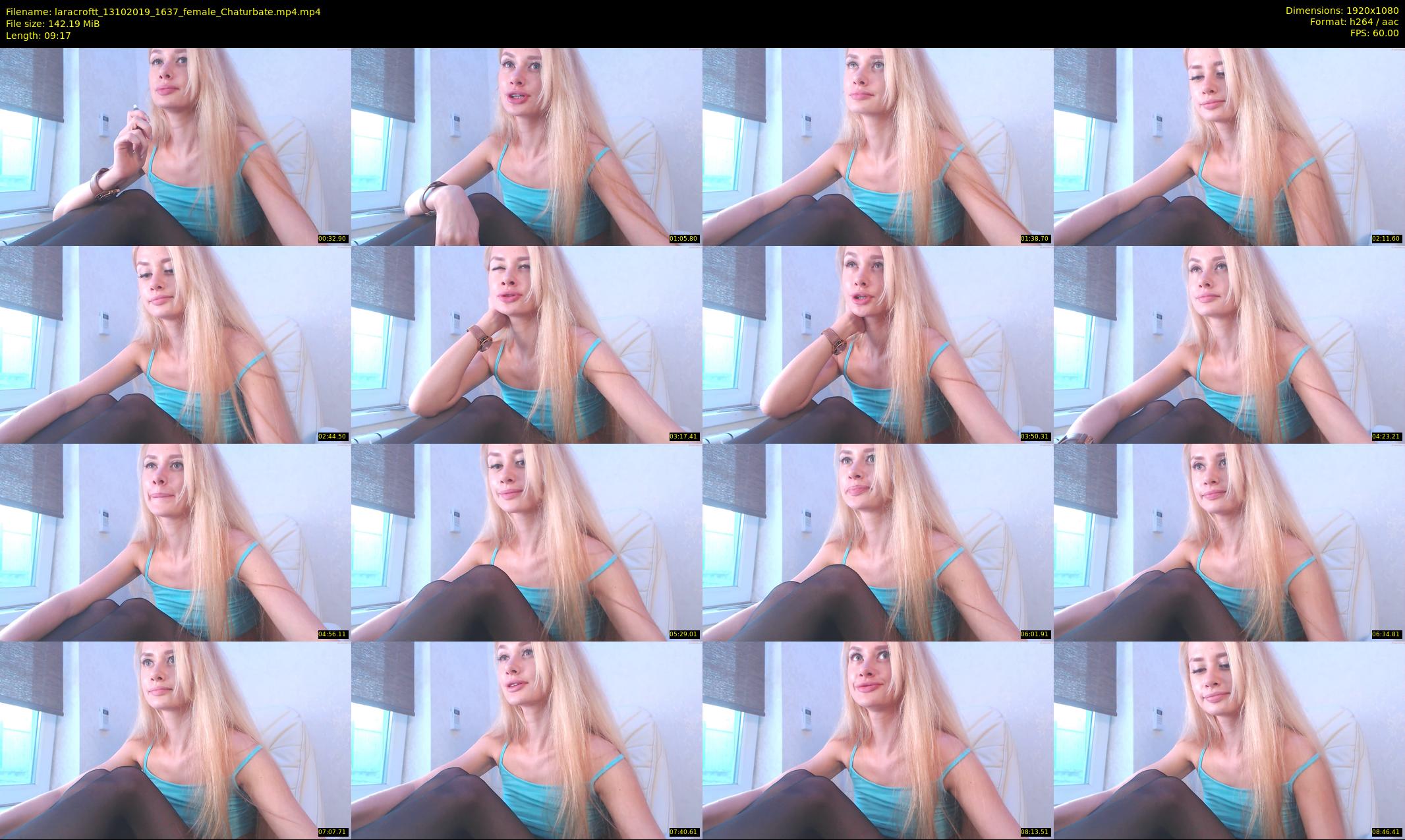 laracroftt — 10 minute Chaturbate female cam show recording, 1080p, Oct 13, 2019