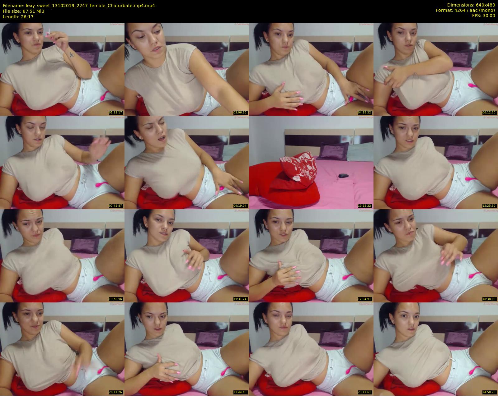 lexy_sweet — 27 minute Chaturbate female cam show recording, 480p, Oct 13, 2019