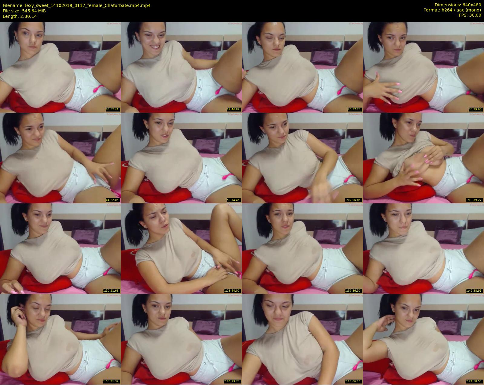 lexy_sweet — 151 minute Chaturbate female cam show recording, 480p, Oct 14, 2019