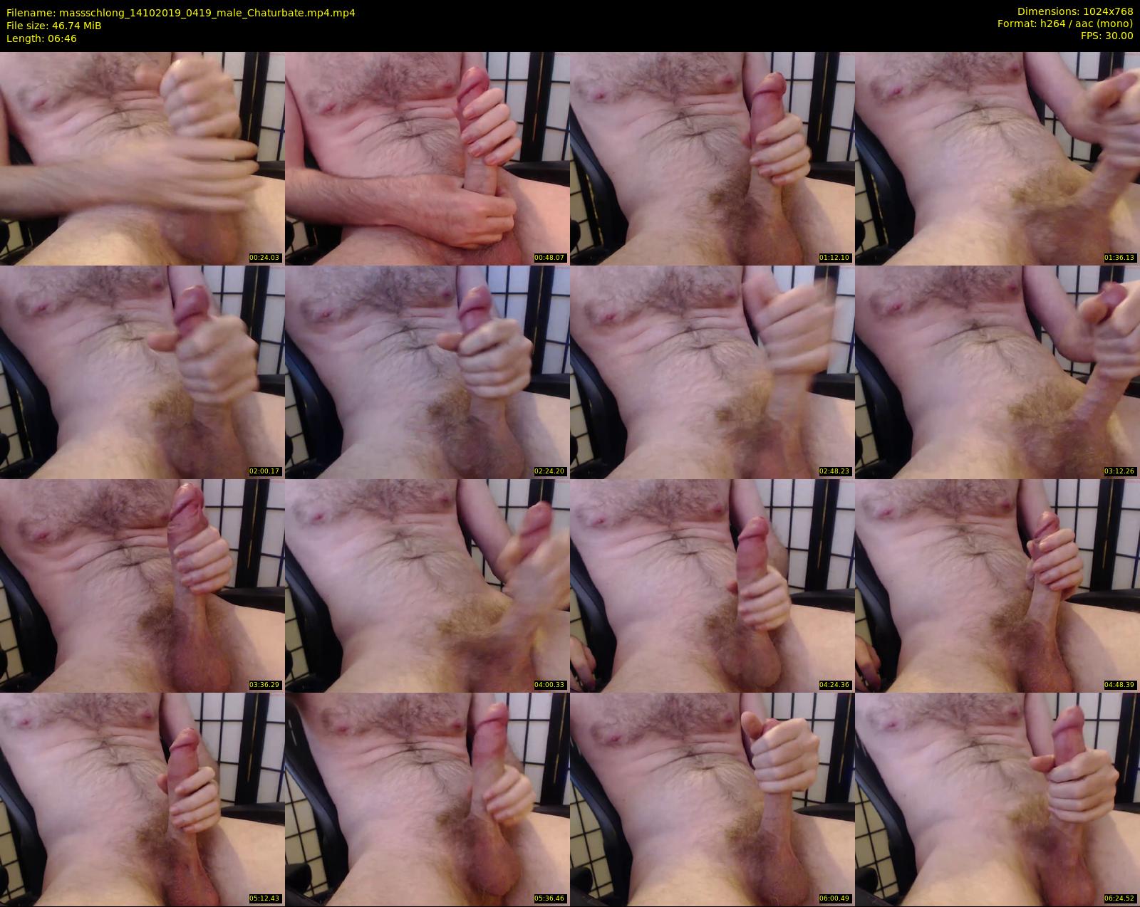 massschlong — 7 minute Chaturbate male cam show recording, 720p, Oct 14, 2019