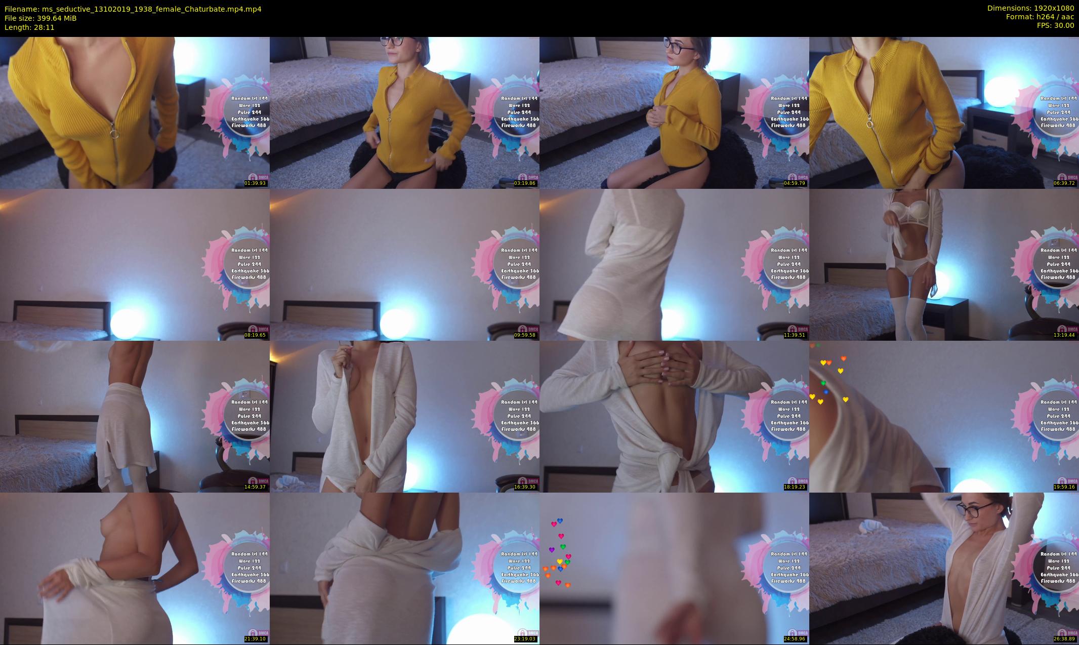 ms_seductive — 29 minute Chaturbate female cam show recording, 1080p, Oct 13, 2019