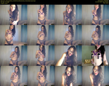 ohnicoleshine — 19 minute Chaturbate female cam show recording, 480p, Oct 13, 2019