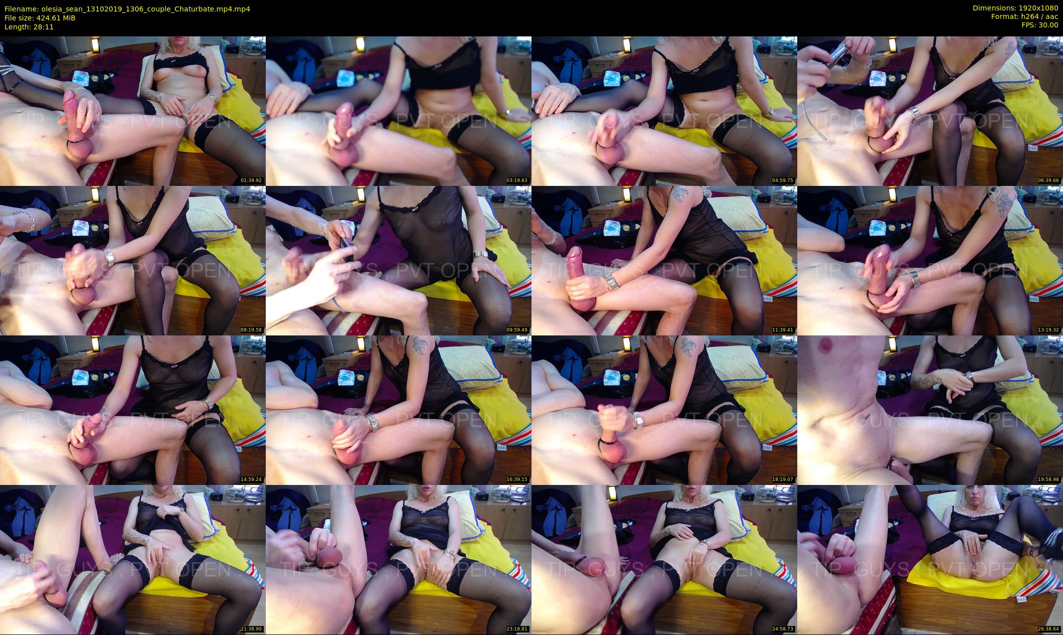 olesia_sean — 29 minute Chaturbate couple cam show recording, 1080p, Oct 13, 2019