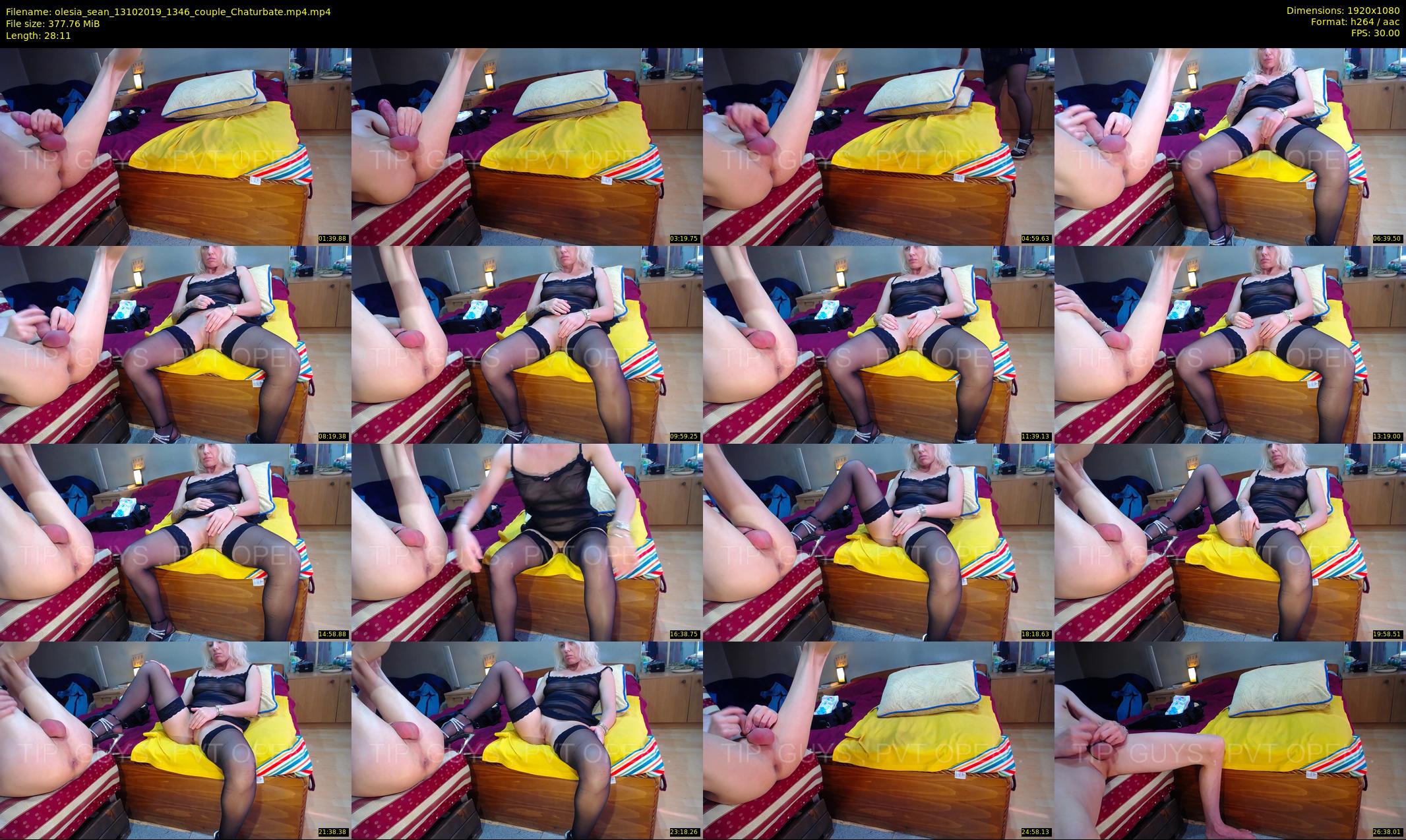 olesia_sean — 29 minute Chaturbate couple cam show recording, 1080p, Oct 13, 2019
