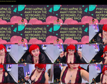 pyrowayne — 43 minute Chaturbate female cam show recording, 720p, Oct 14, 2019