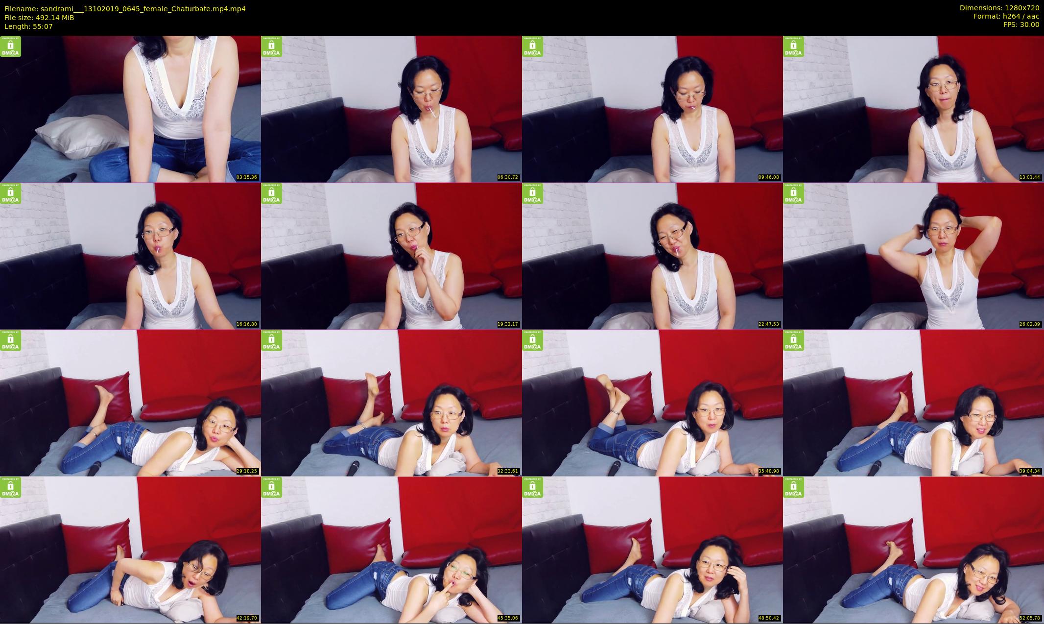 sandrami__ — 56 minute Chaturbate female cam show recording, 720p, Oct 13, 2019