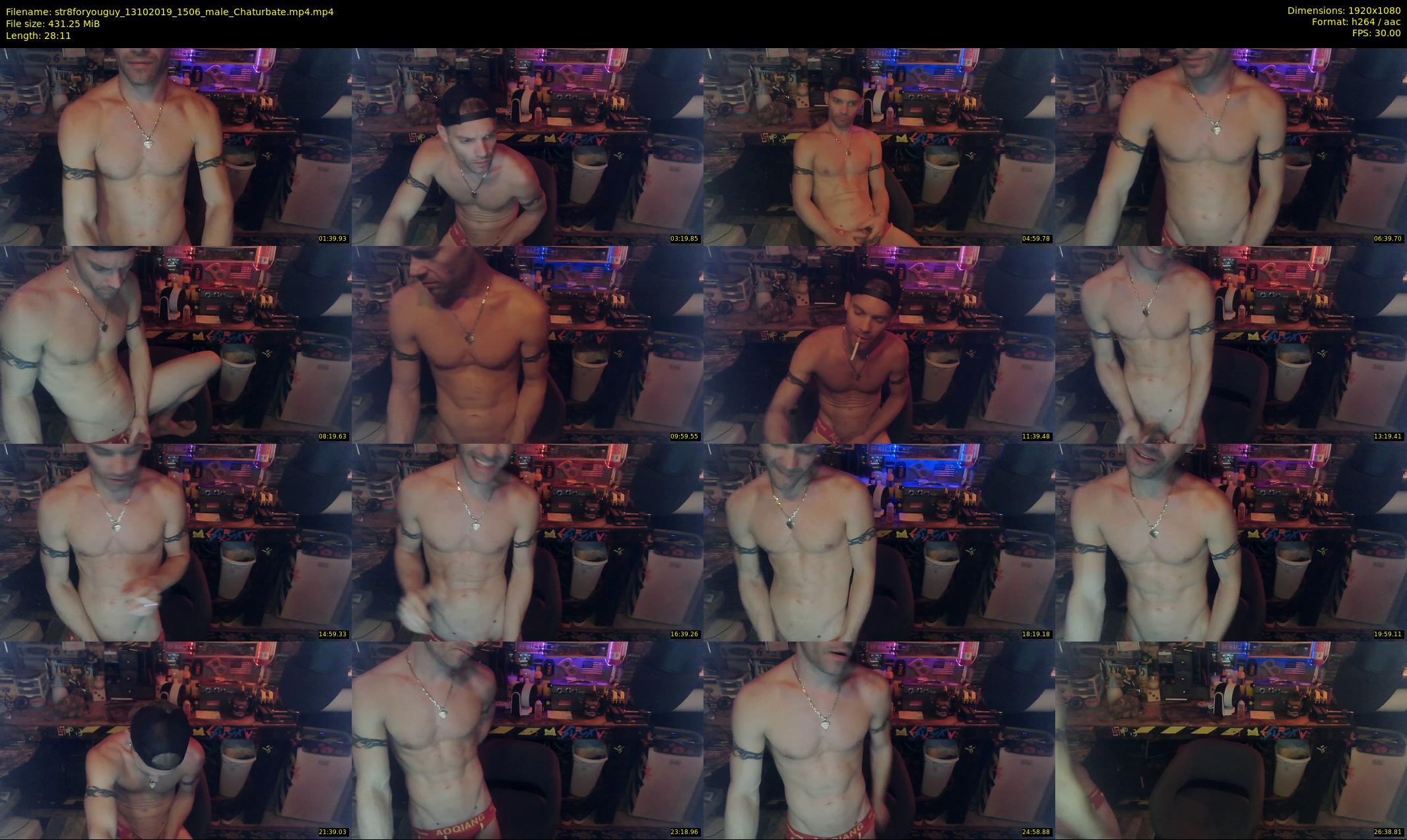 str8foryouguy — 29 minute Chaturbate male cam show recording, 1080p, Oct 13, 2019