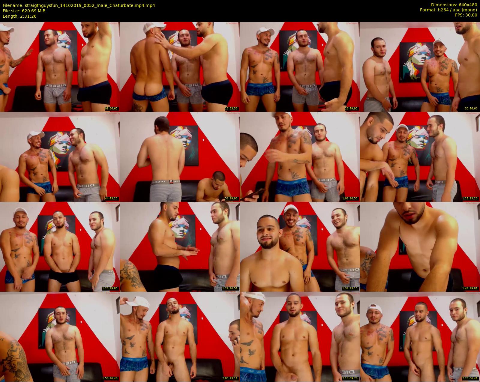 straigthguysfun — 152 minute Chaturbate male cam show recording, 480p, Oct 14, 2019