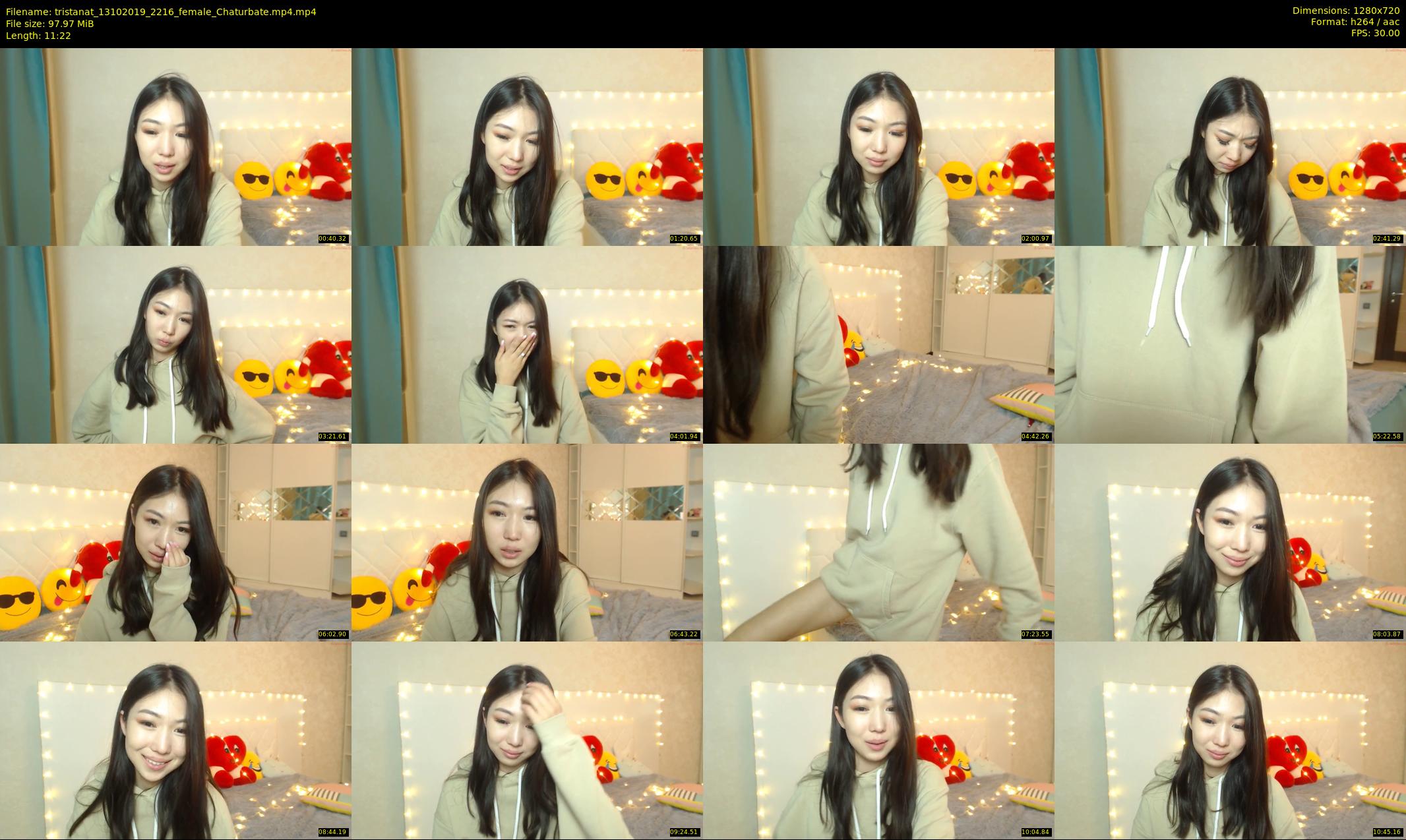 tristanat — 12 minute Chaturbate female cam show recording, 720p, Oct 13, 2019