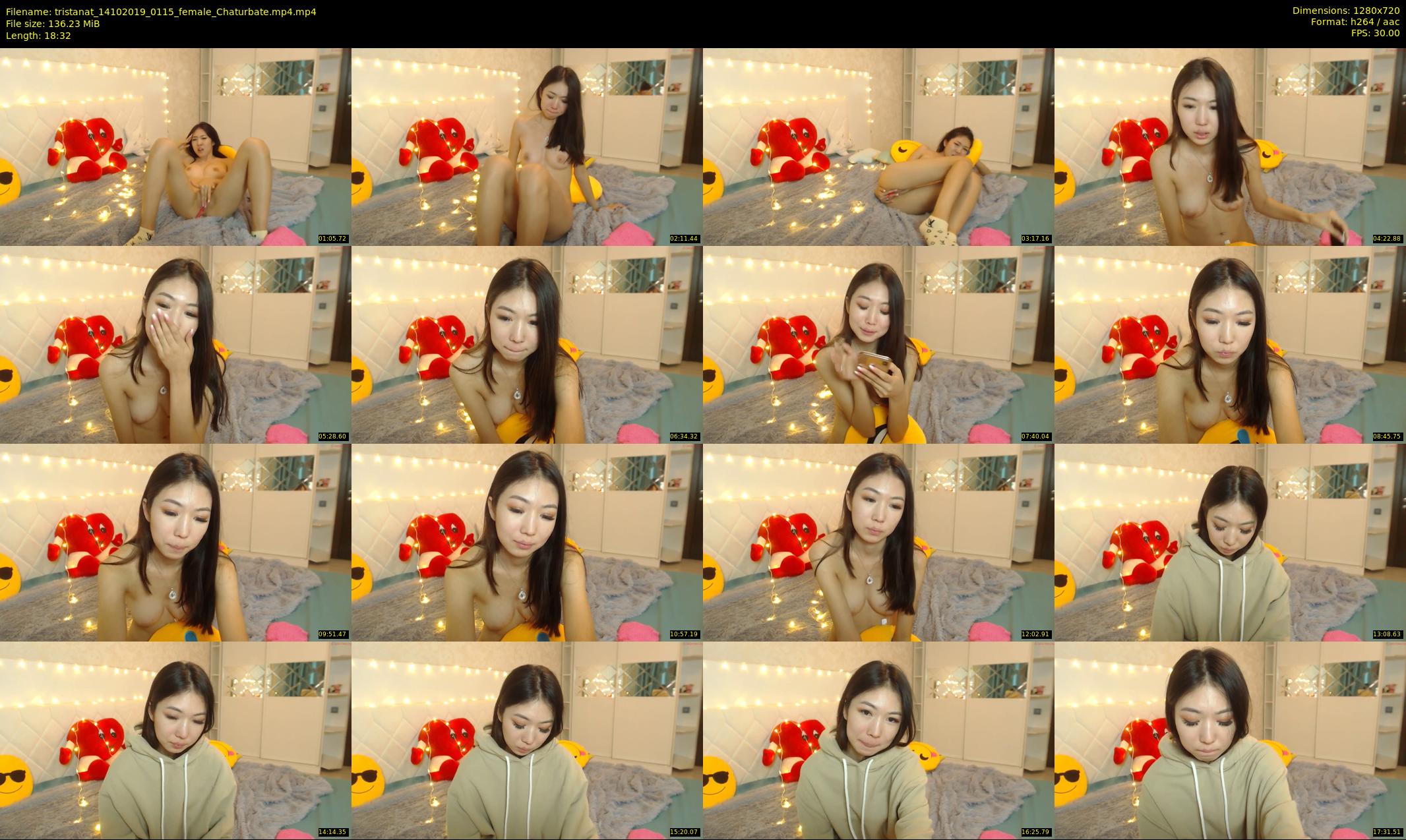 tristanat — 19 minute Chaturbate female cam show recording, 720p, Oct 14, 2019