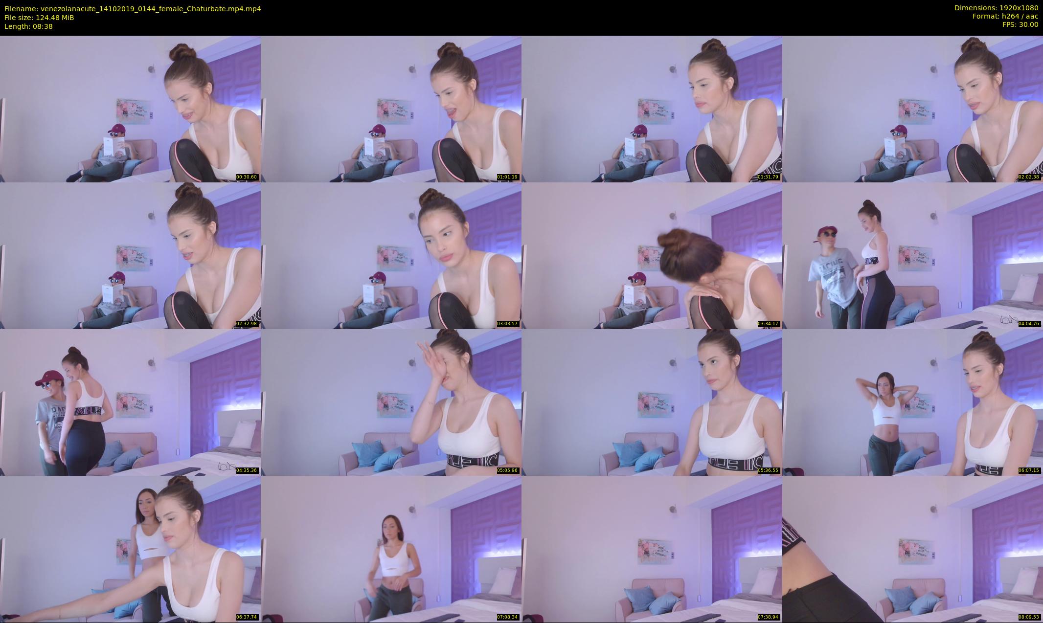 venezolanacute — 9 minute Chaturbate female cam show recording, 1080p, Oct 14, 2019