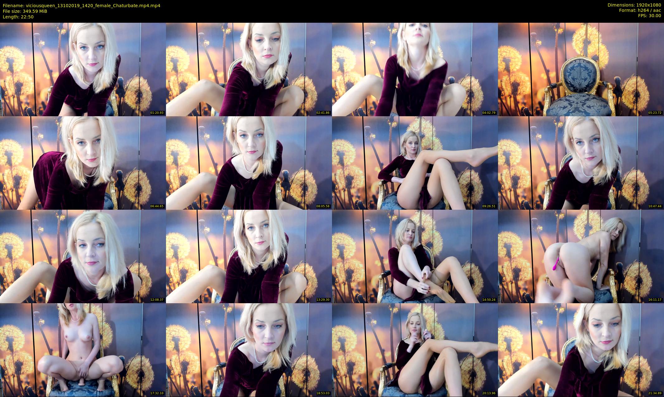viciousqueen — 23 minute Chaturbate female cam show recording, 1080p, Oct 13, 2019
