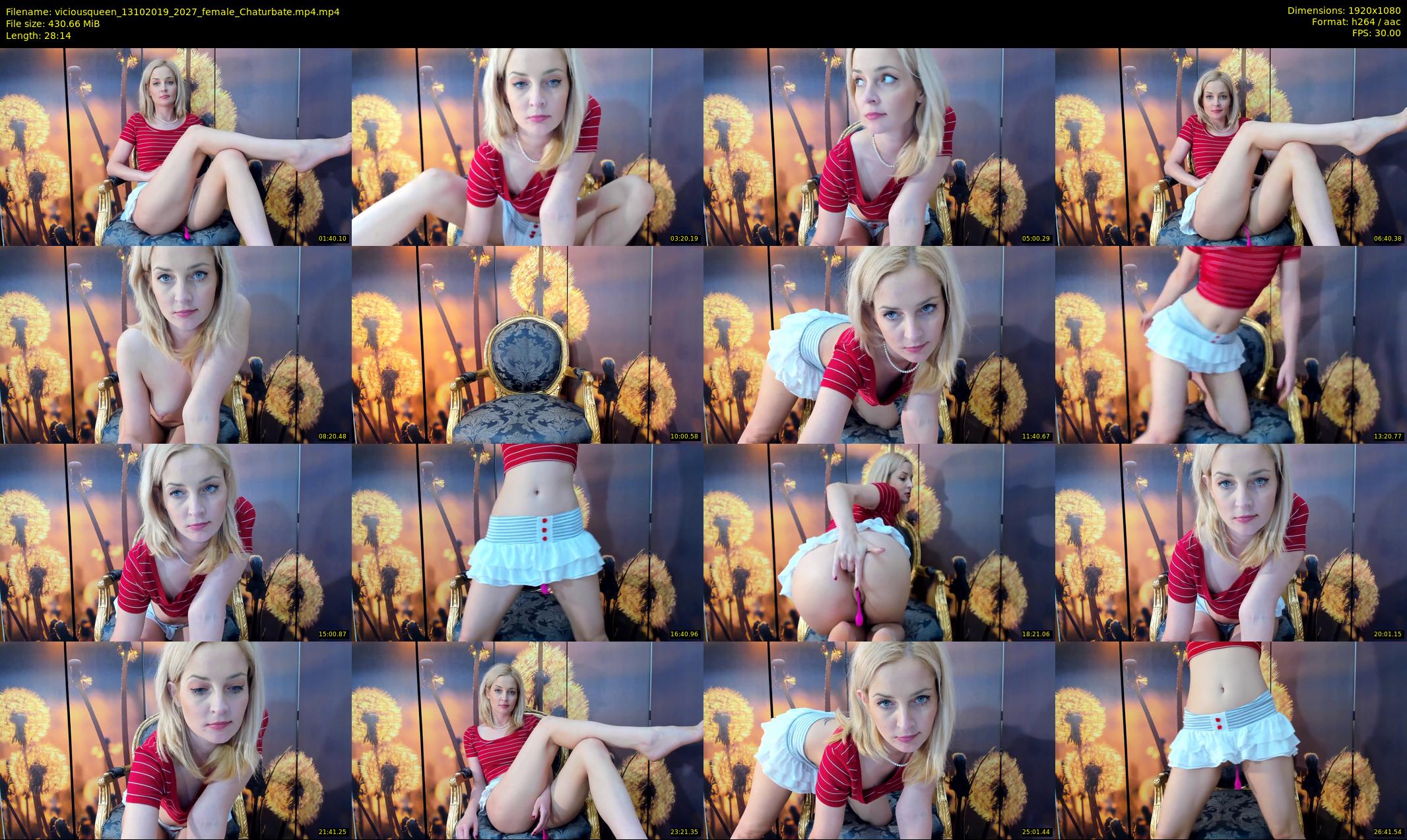 viciousqueen — 29 minute Chaturbate female cam show recording, 1080p, Oct 13, 2019