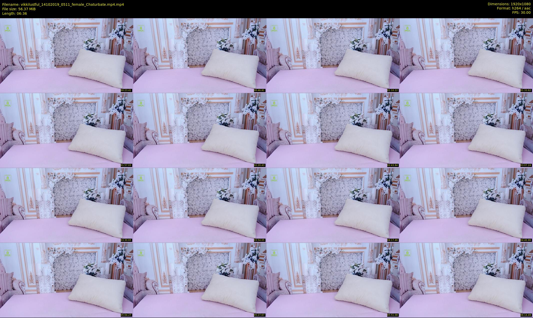 vikkilustful — 7 minute Chaturbate female cam show recording, 1080p, Oct 14, 2019