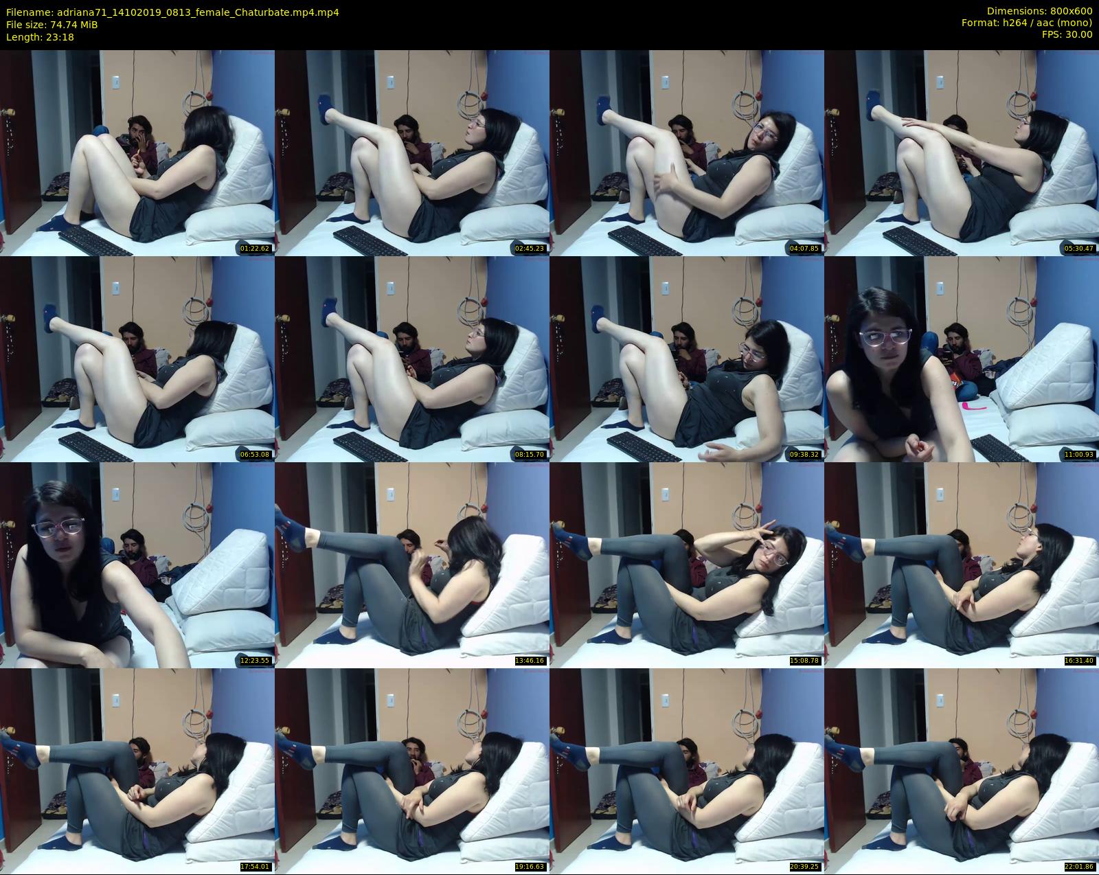 adriana71 — 24 minute Chaturbate couple cam show recording, 480p, Oct 14, 2019