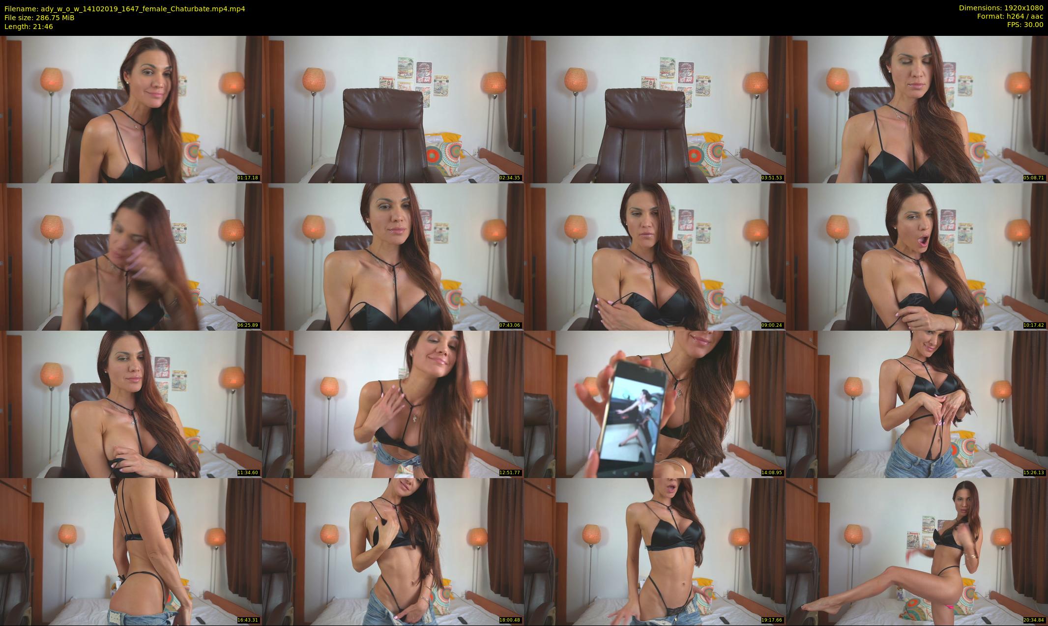 ady_w_o_w — 22 minute Chaturbate female cam show recording, 1080p, Oct 14, 2019