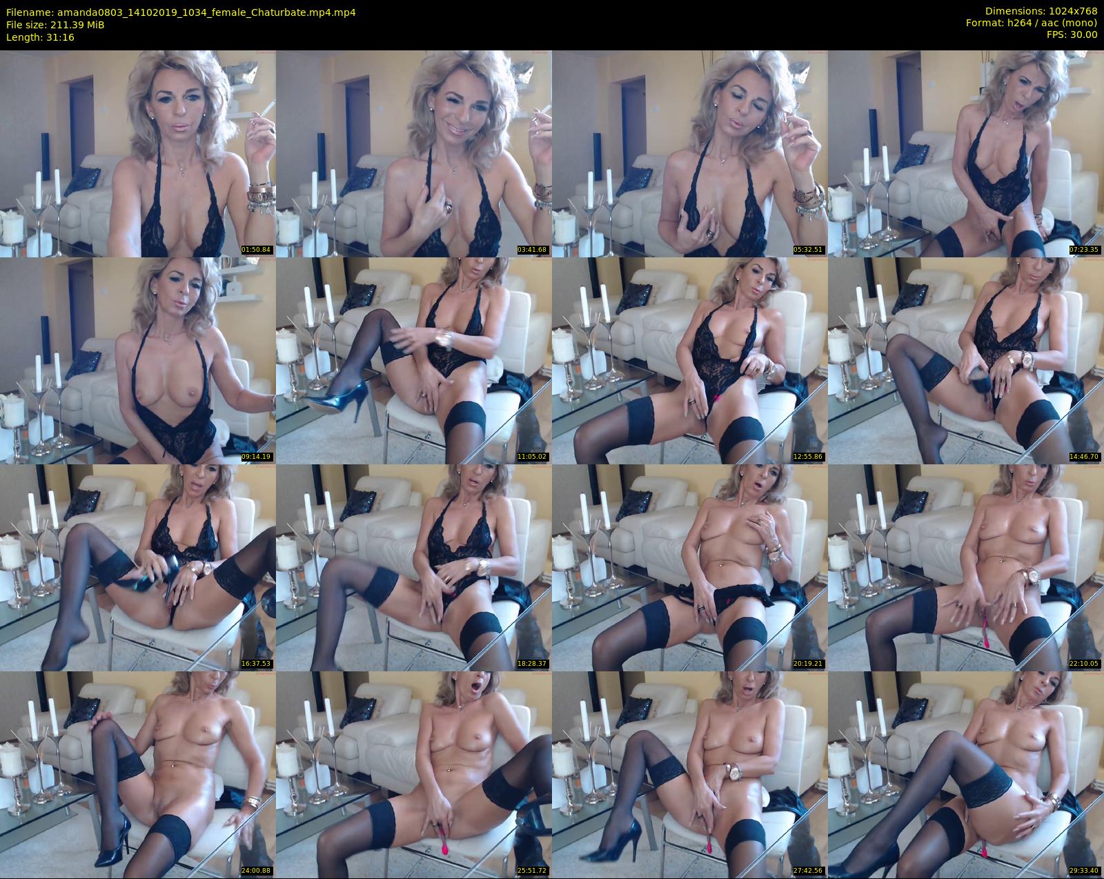 amanda0803 — 32 minute Chaturbate female cam show recording, 720p, Oct 14, 2019