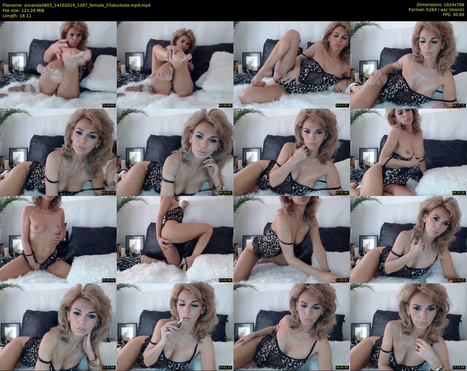 amanda0803 — 19 minute Chaturbate female cam show recording, 720p, Oct 14, 2019