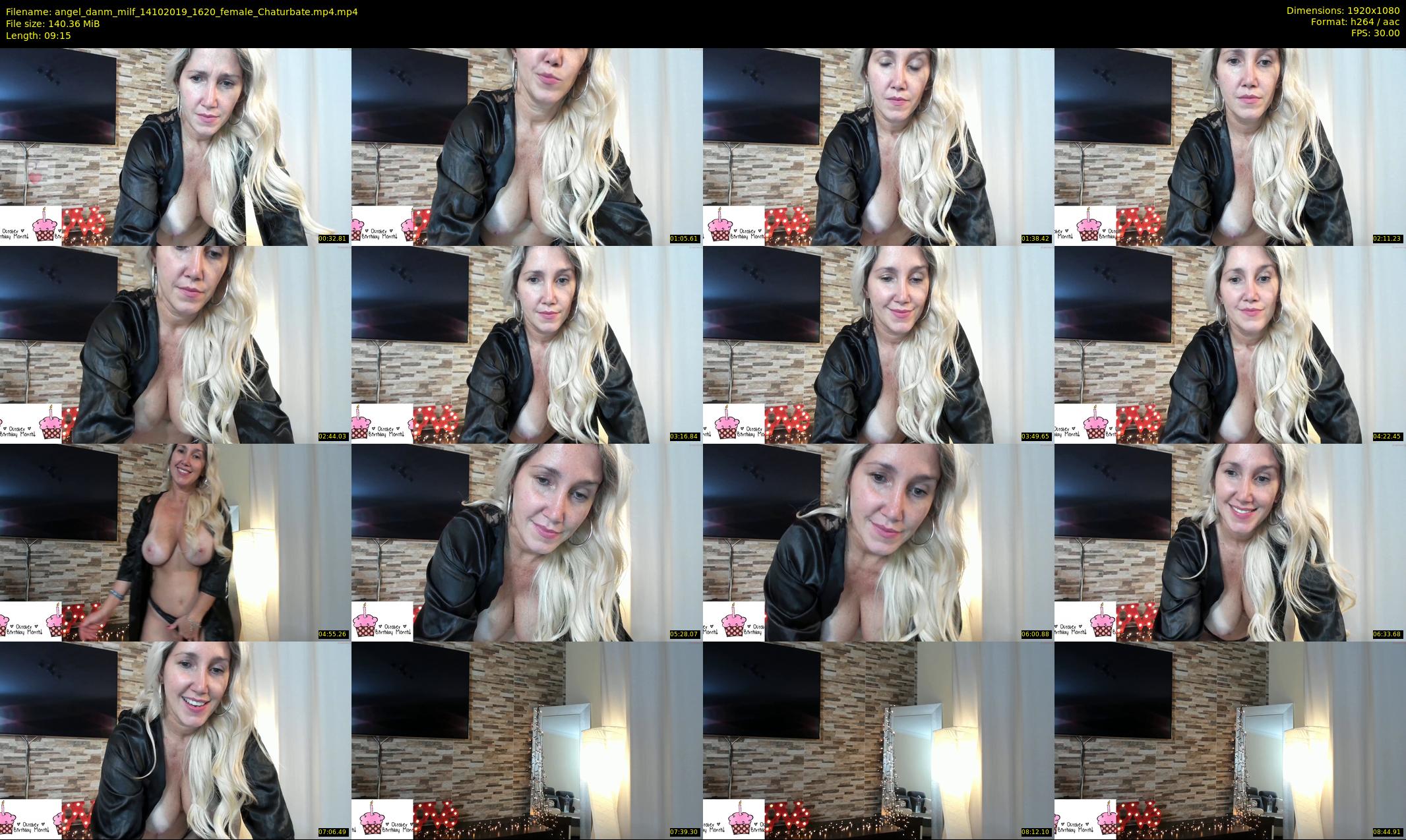 angel_danm_milf — 10 minute Chaturbate female cam show recording, 1080p, Oct 14, 2019