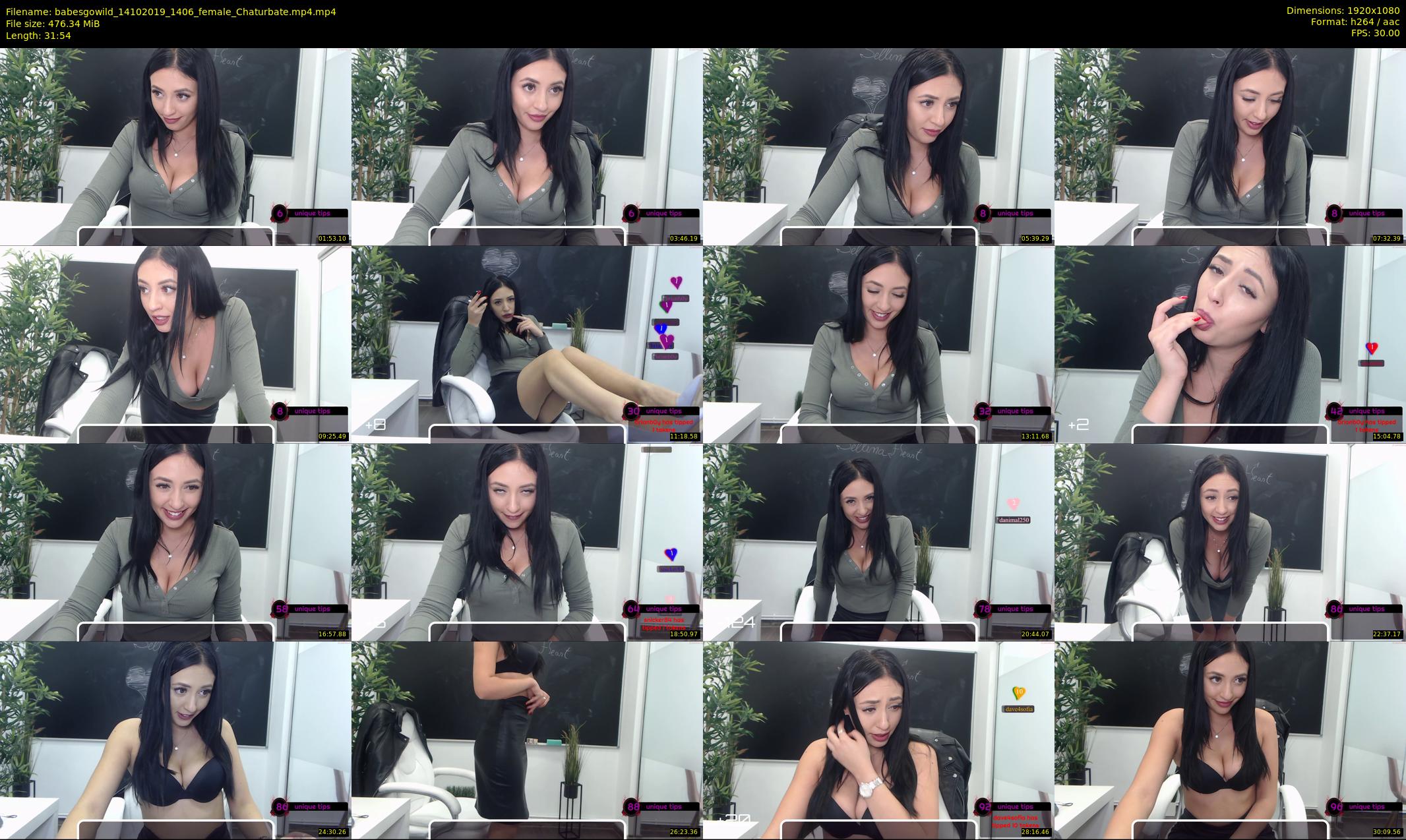 babesgowild — 32 minute Chaturbate couple cam show recording, 1080p, Oct 14, 2019