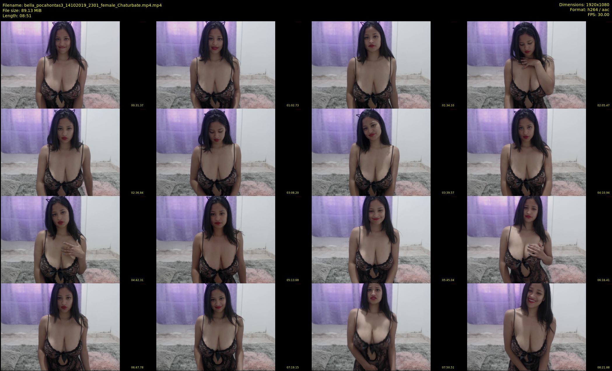 bella_pocahontas3 — 9 minute Chaturbate female cam show recording, 1080p, Oct 14, 2019