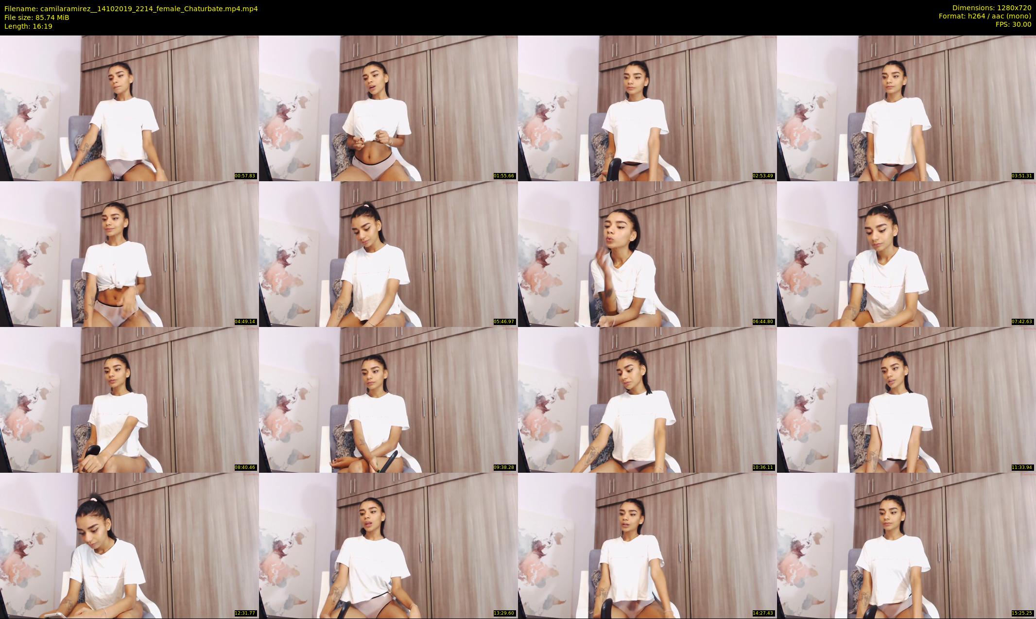 camilaramirez_ — 17 minute Chaturbate female cam show recording, 720p, Oct 14, 2019