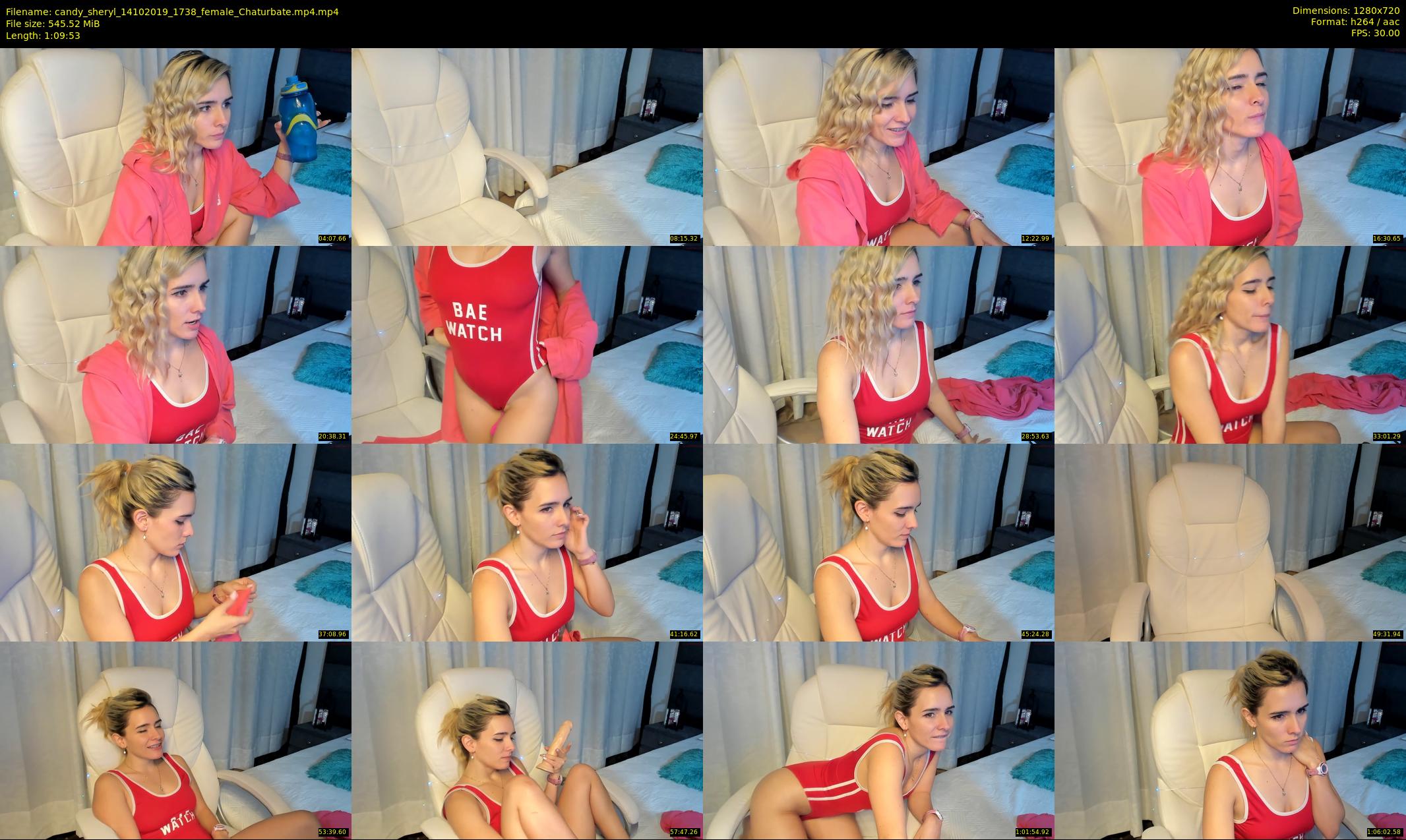 candy_sheryl — 70 minute Chaturbate female cam show recording, 720p, Oct 14, 2019