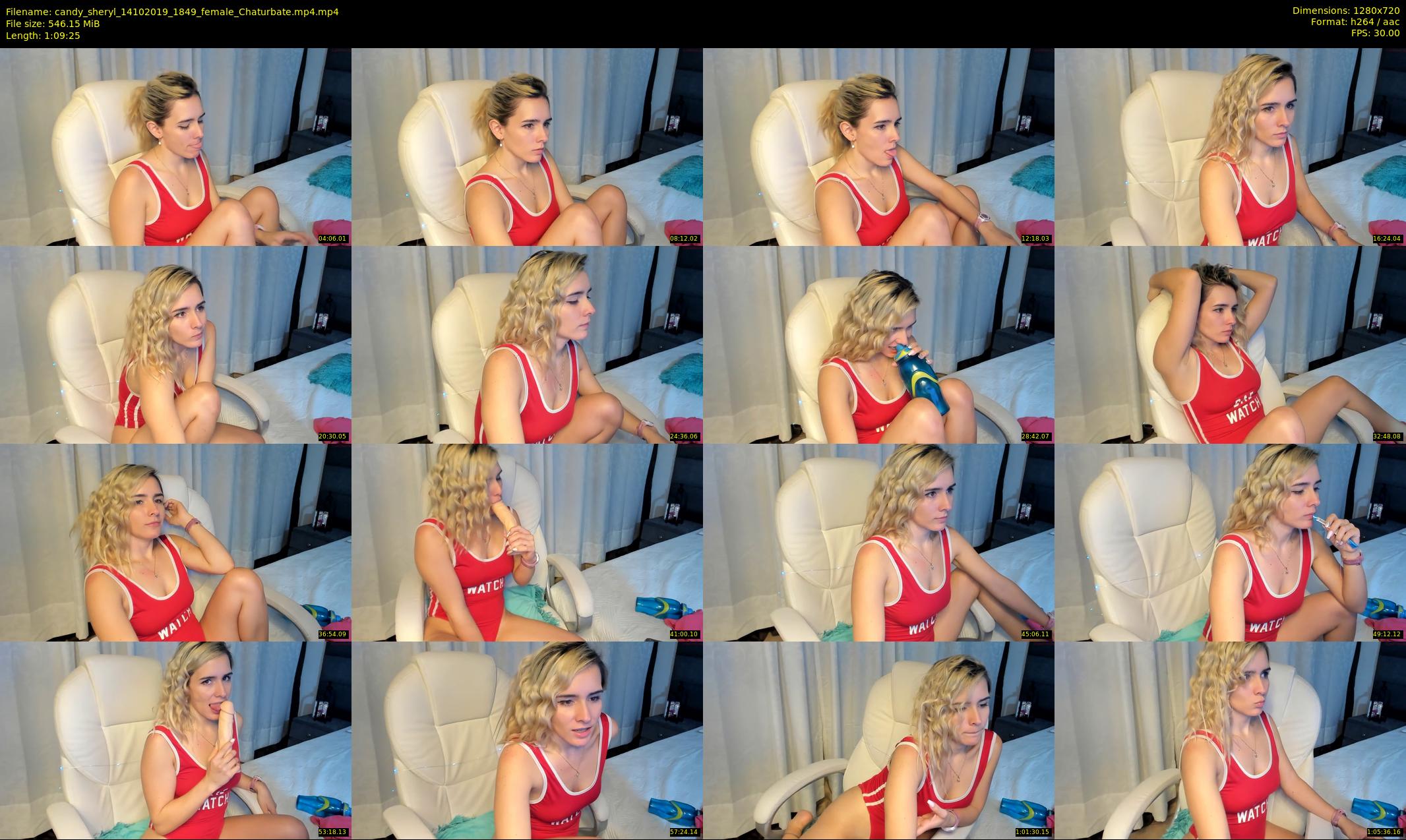 candy_sheryl — 70 minute Chaturbate female cam show recording, 720p, Oct 14, 2019