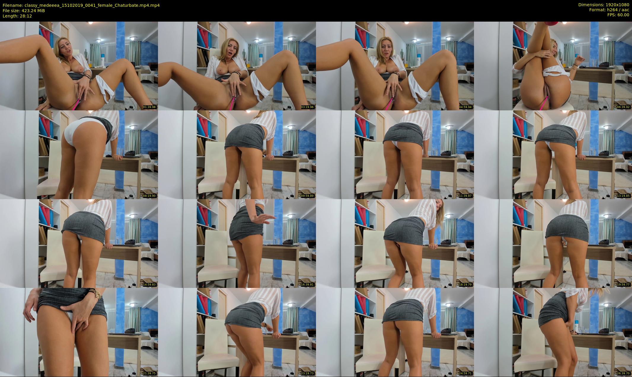classy_medeeea — 29 minute Chaturbate female cam show recording, 1080p, Oct 15, 2019