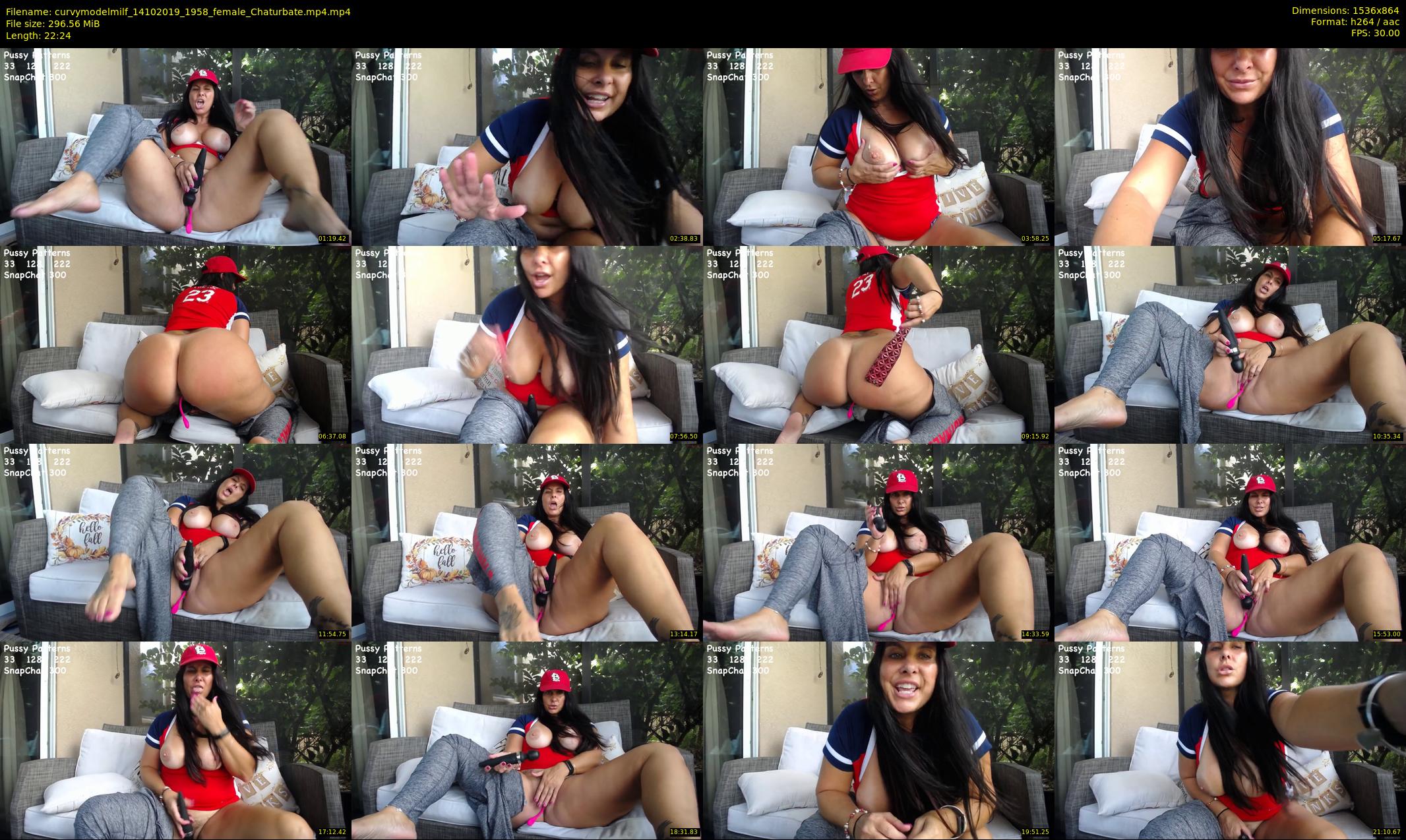 curvymodelmilf — 23 minute Chaturbate female cam show recording, 720p, Oct 14, 2019
