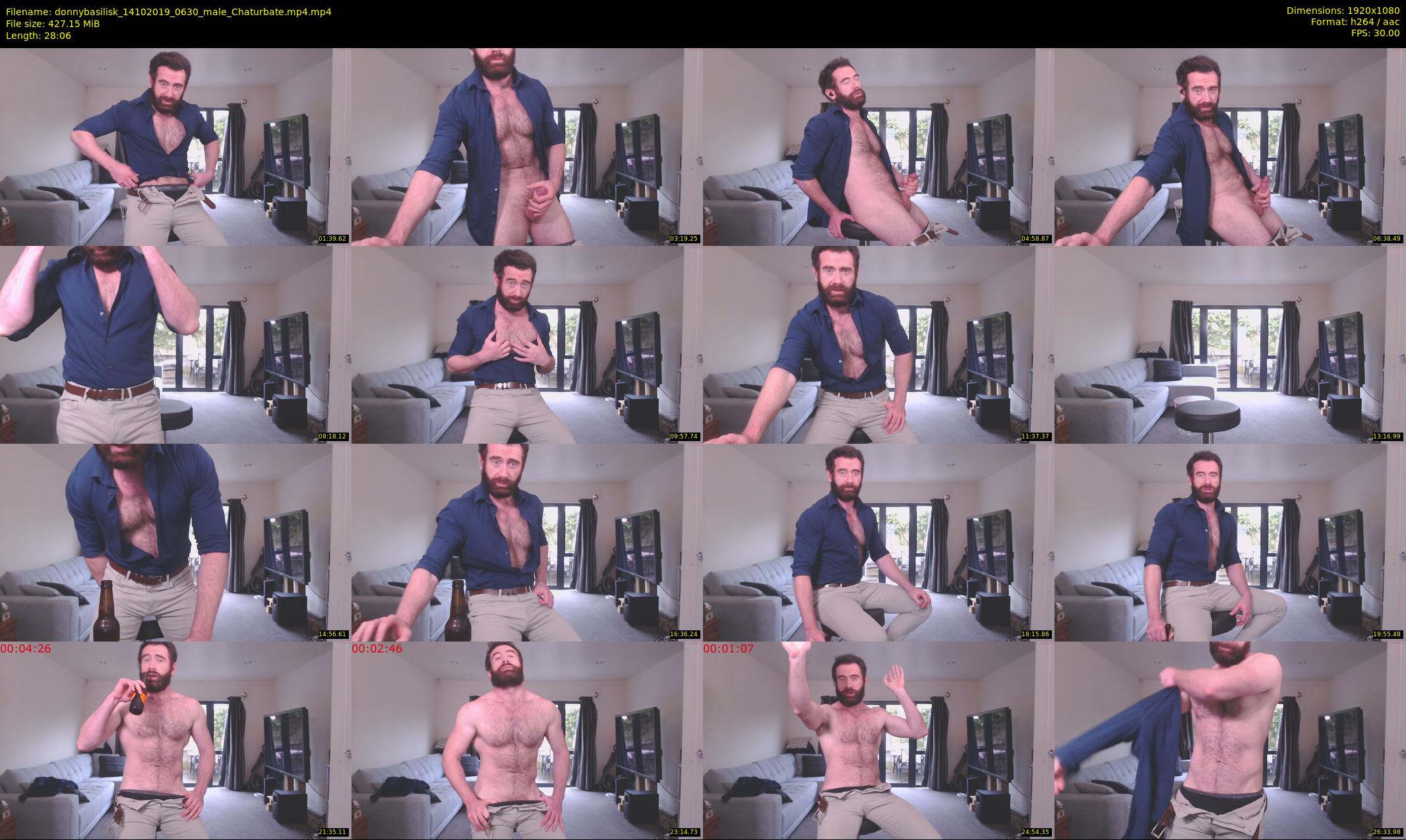 donnybasilisk — 29 minute Chaturbate male cam show recording, 1080p, Oct 14, 2019