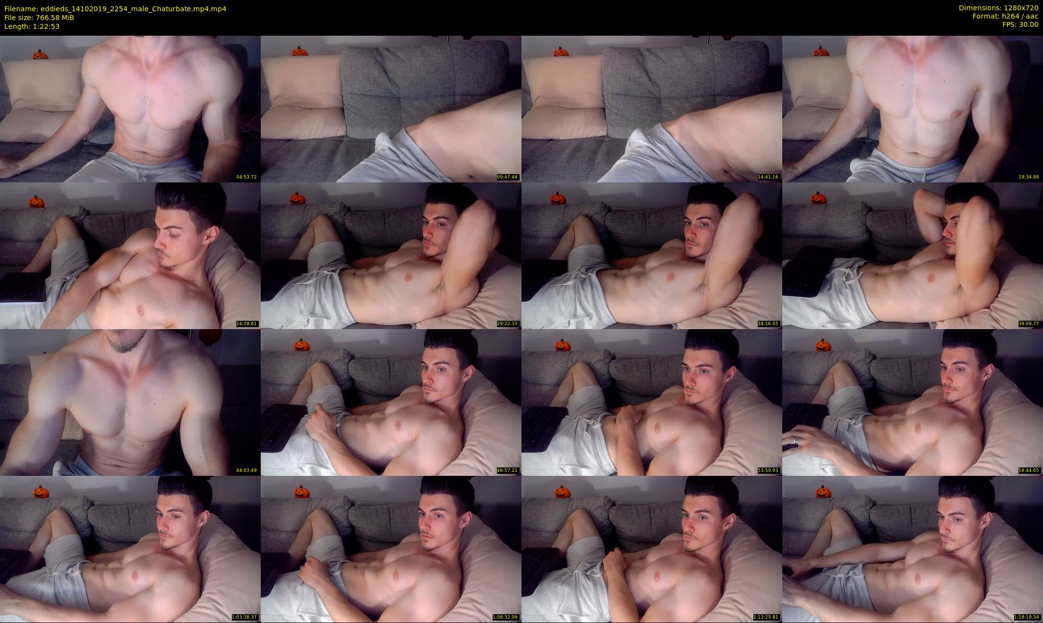 eddieds — 83 minute Chaturbate male cam show recording, 720p, Oct 14, 2019