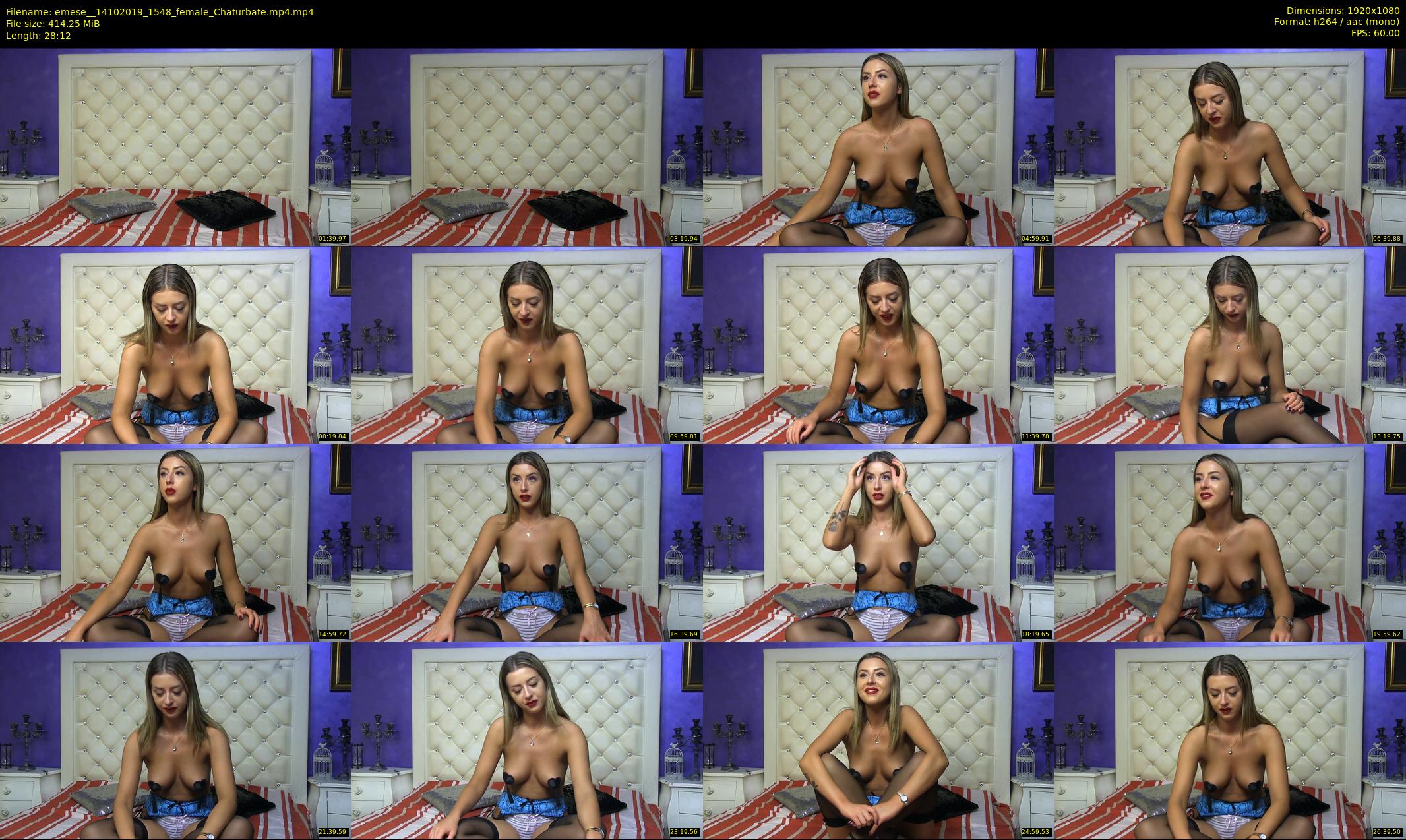 emese_ — 29 minute Chaturbate female cam show recording, 1080p, Oct 14, 2019