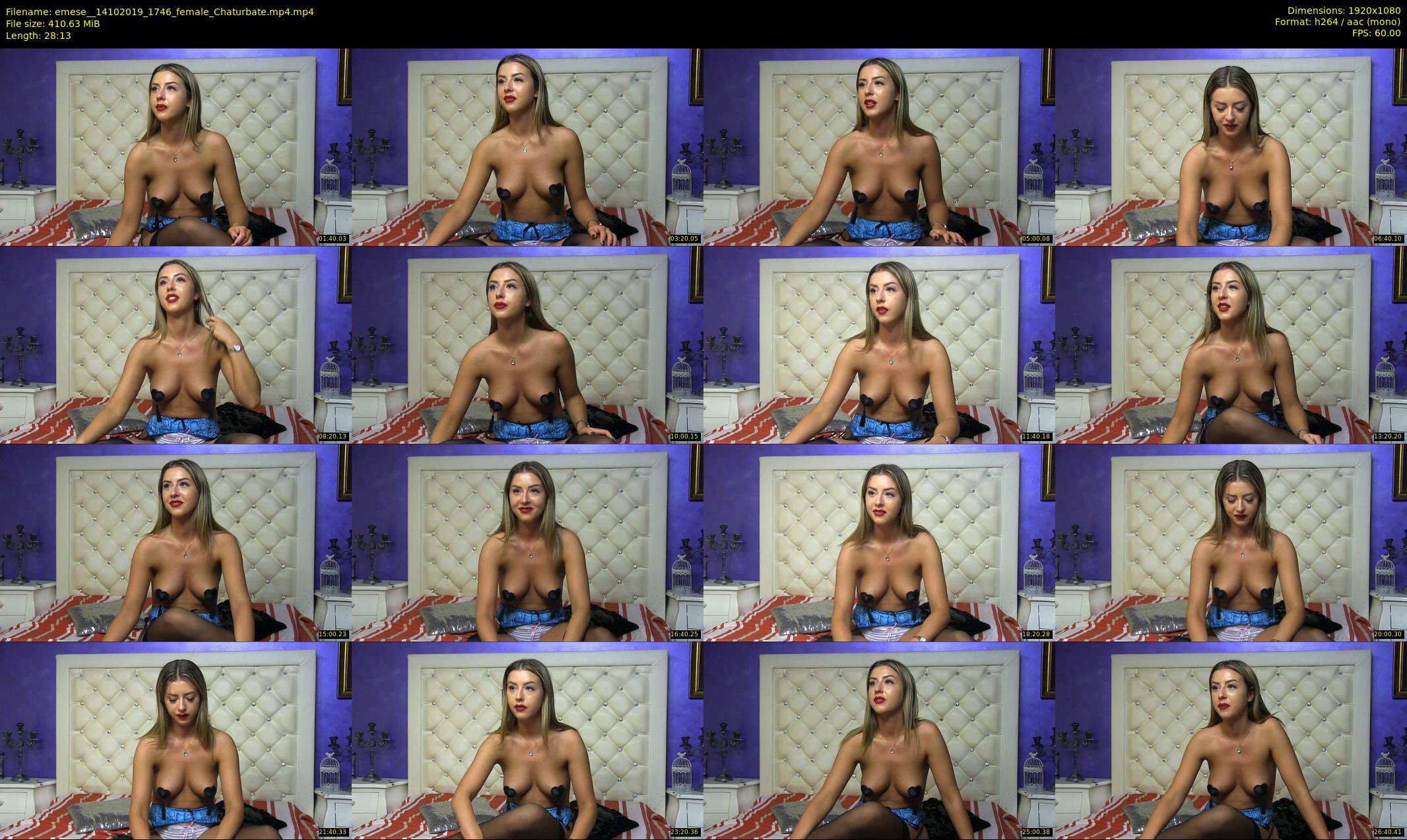 emese_ — 29 minute Chaturbate female cam show recording, 1080p, Oct 14, 2019