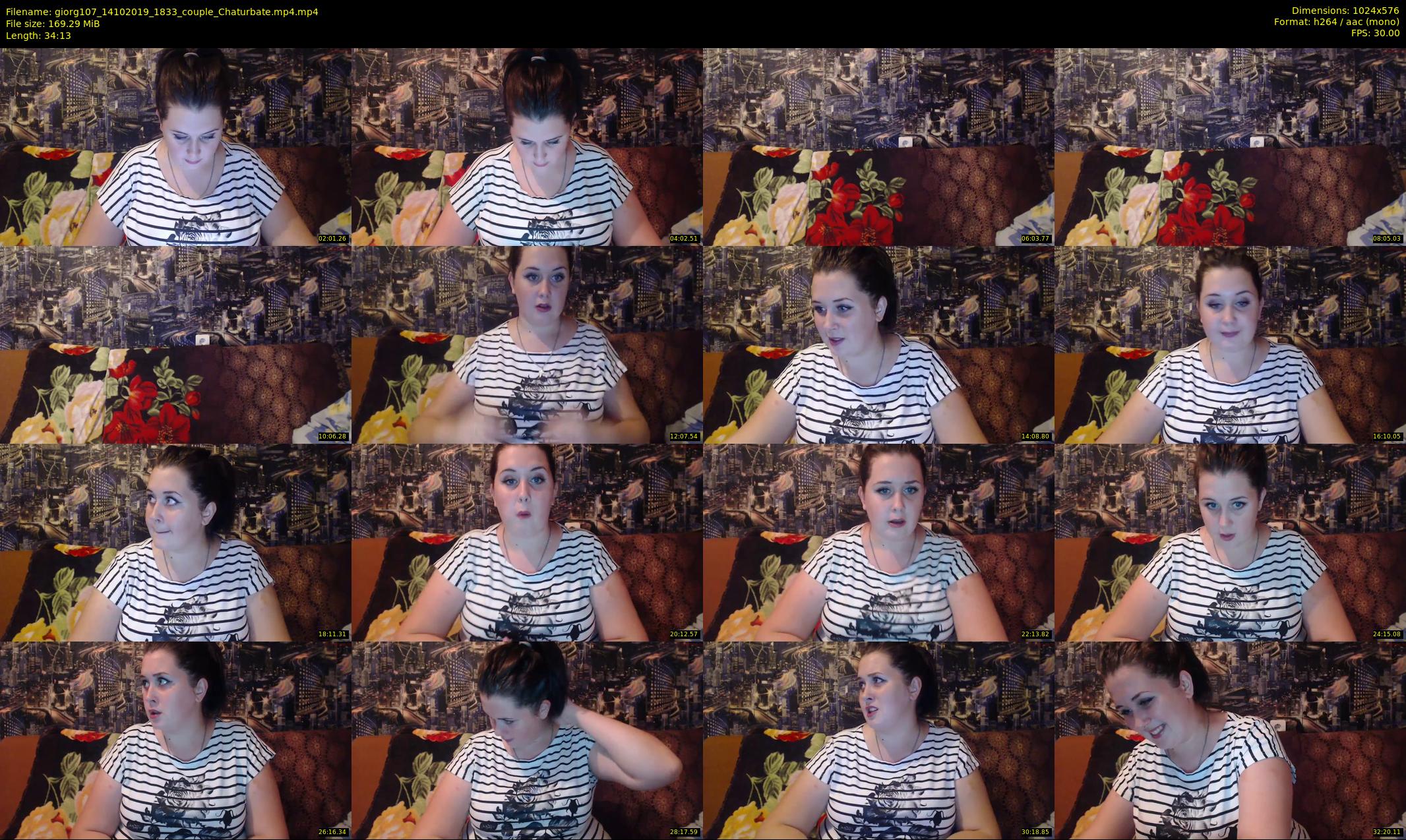 giorg107 — 35 minute Chaturbate couple cam show recording, 480p, Oct 14, 2019